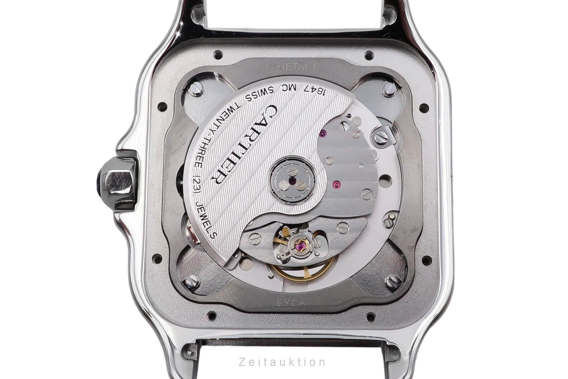 Cartier Santos steel automatic men's watch WSSA0018 LP: 8850EUR  [2504502]