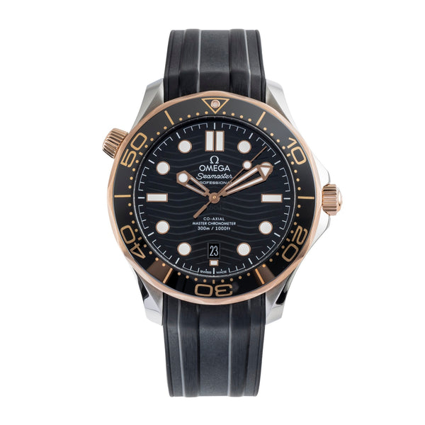Omega Seamaster steel / gold automatic men's watch 210.22.42.20.01.002  [2504503]