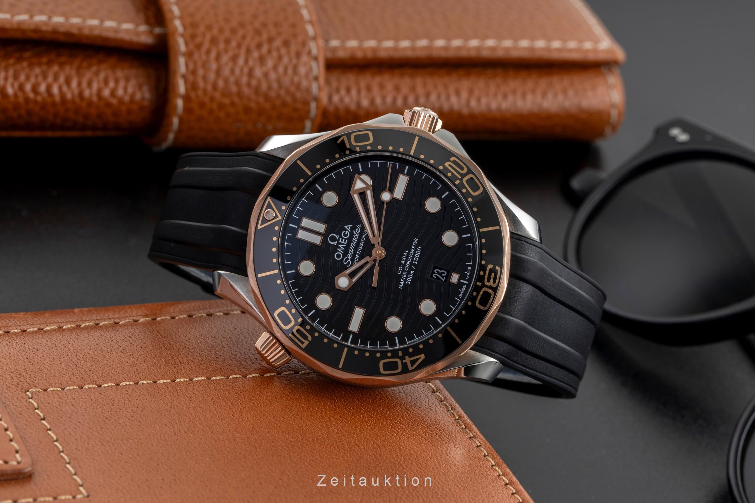 Omega Seamaster steel / gold automatic men's watch 210.22.42.20.01.002  [2504503]