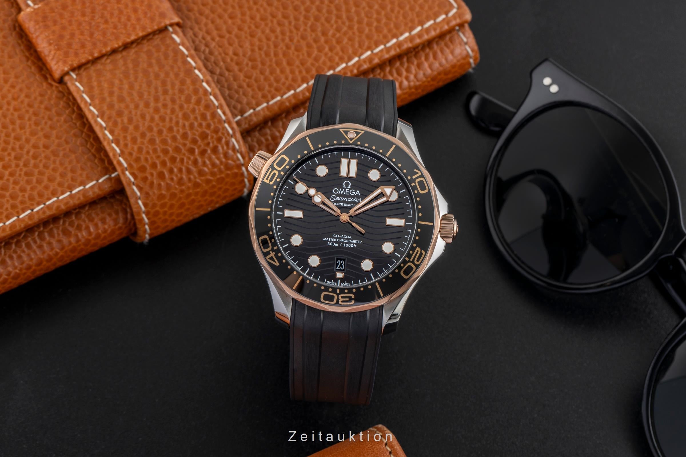 Omega Seamaster steel / gold automatic men's watch 210.22.42.20.01.002  [2504503]