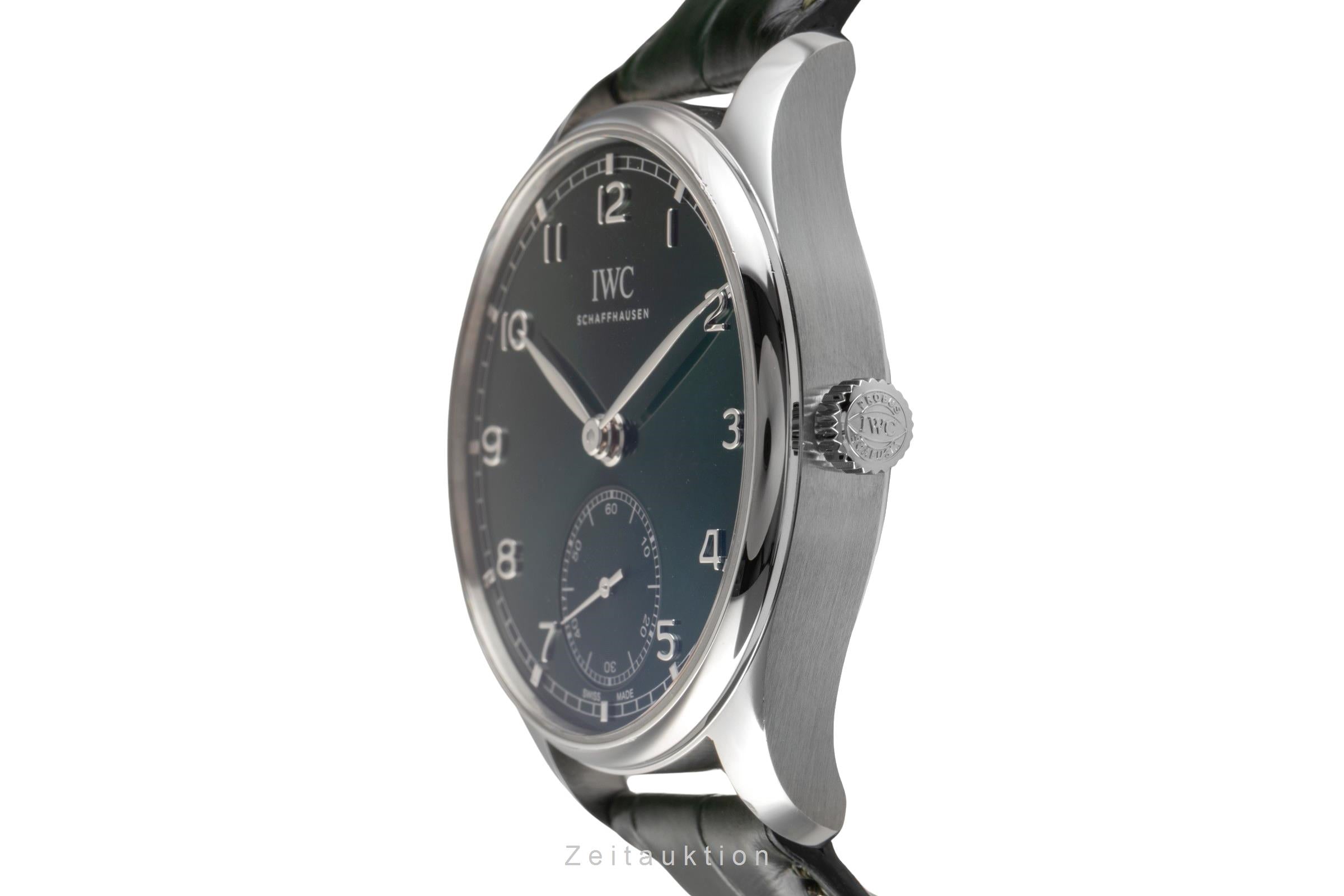 IWC Portugieser acero automático reloj para caballeros IW358310 LP: 7700EUR  [2504505]