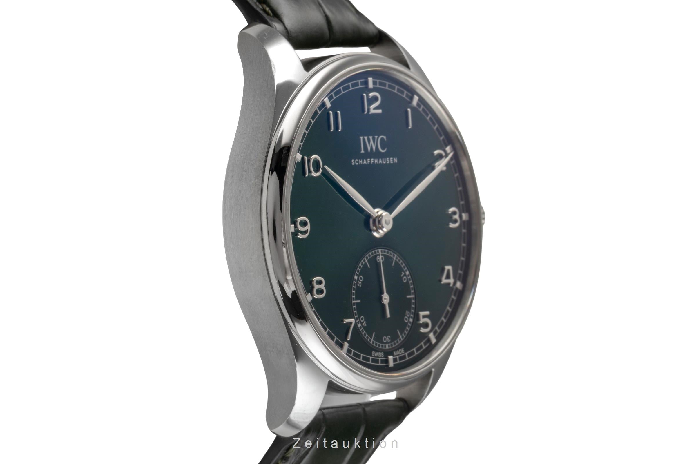 IWC Portugieser acero automático reloj para caballeros IW358310 LP: 7700EUR  [2504505]
