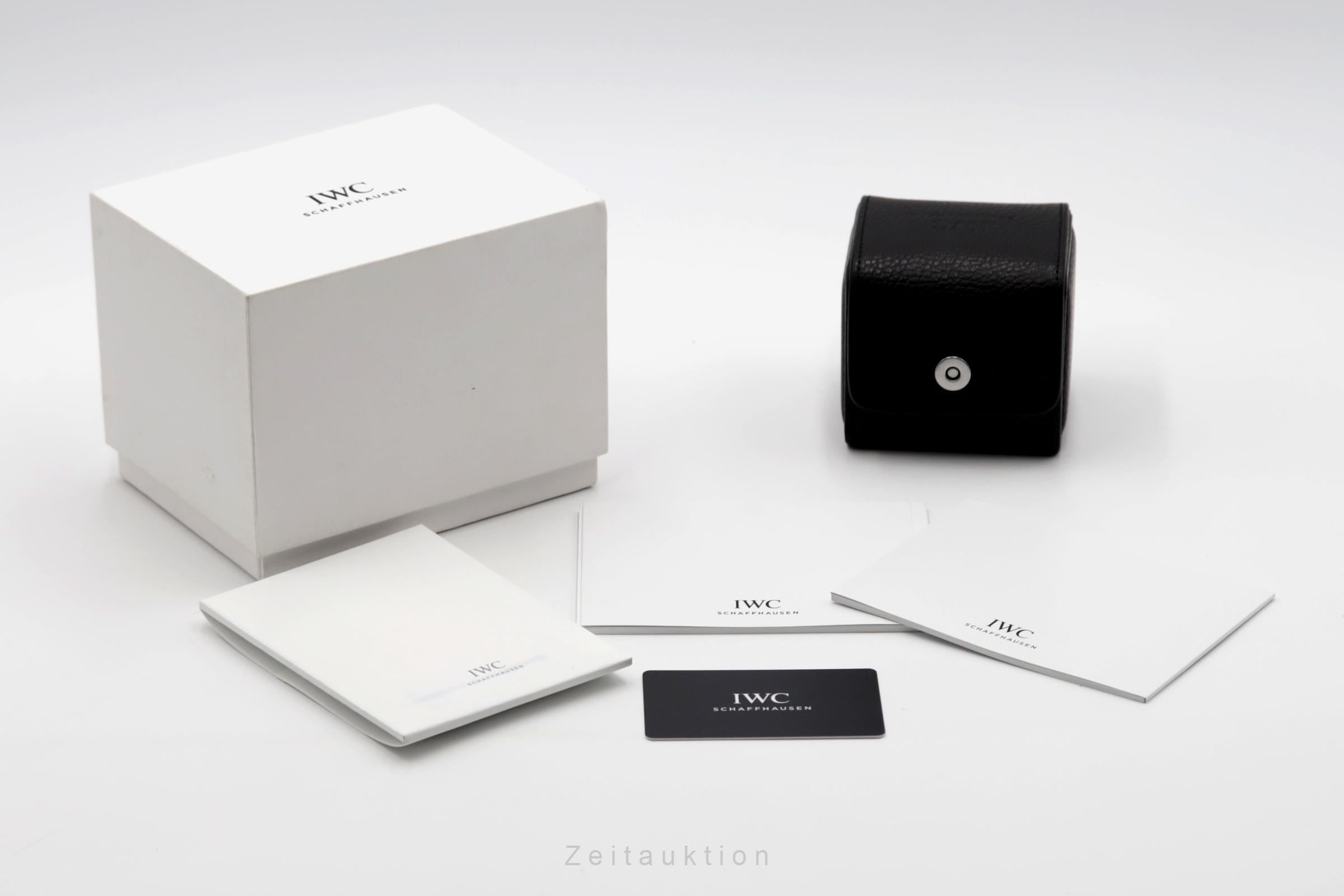 IWC Portugieser acero automático reloj para caballeros IW358310 LP: 7700EUR  [2504505]