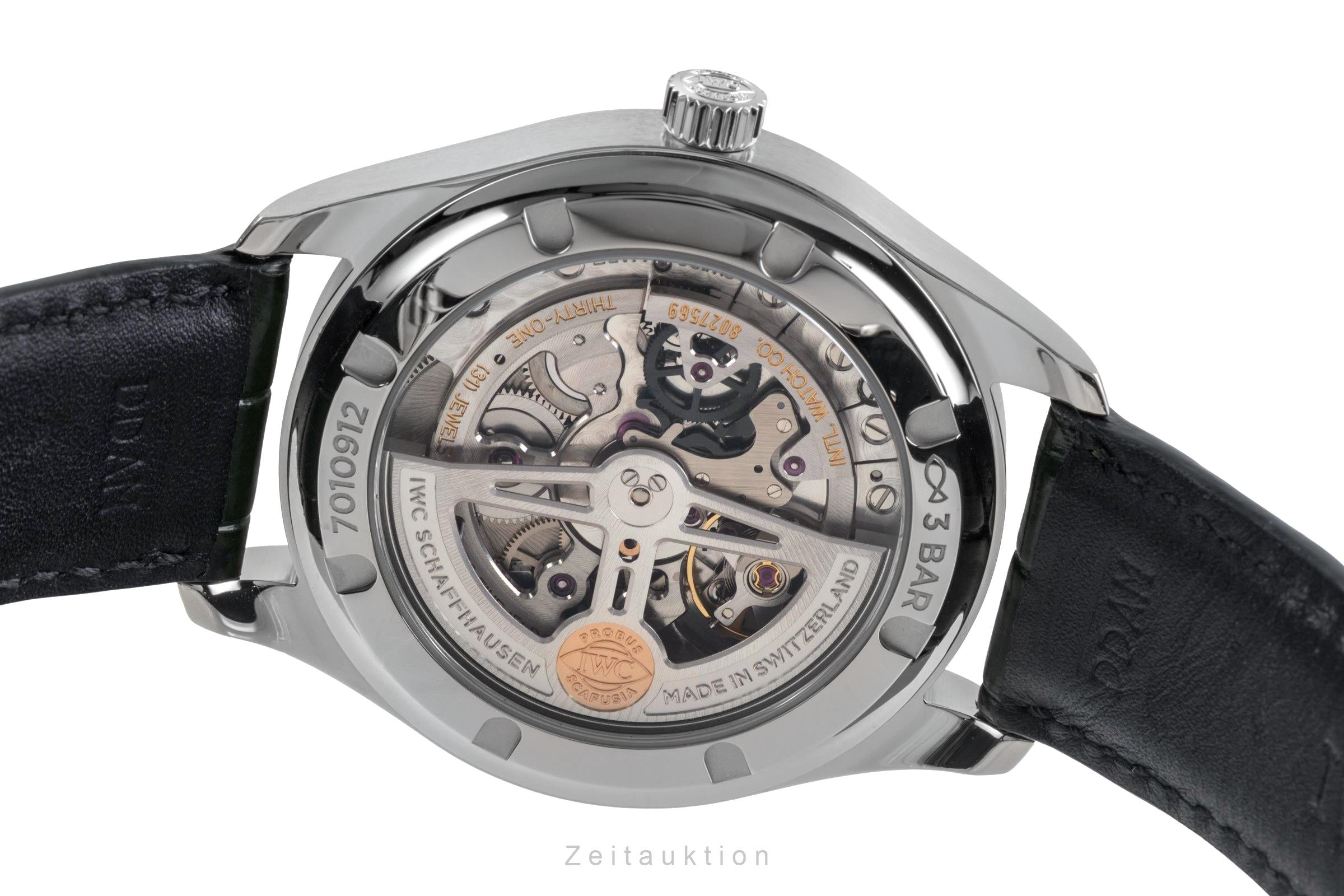 IWC Portugieser acero automático reloj para caballeros IW358310 LP: 7700EUR  [2504505]