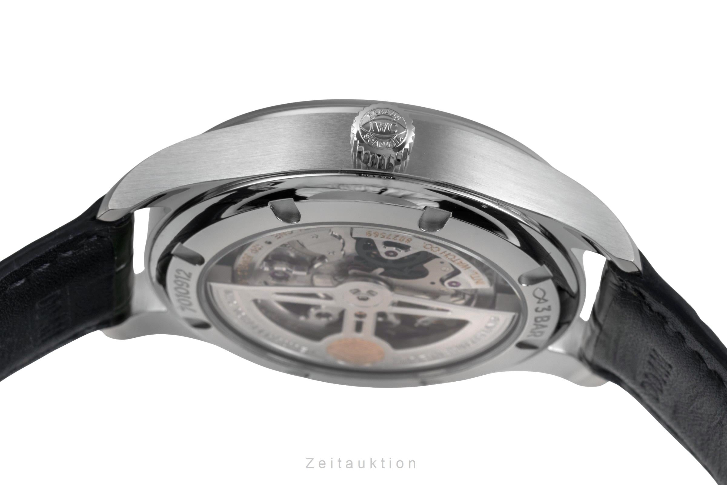 IWC Portugieser acero automático reloj para caballeros IW358310 LP: 7700EUR  [2504505]