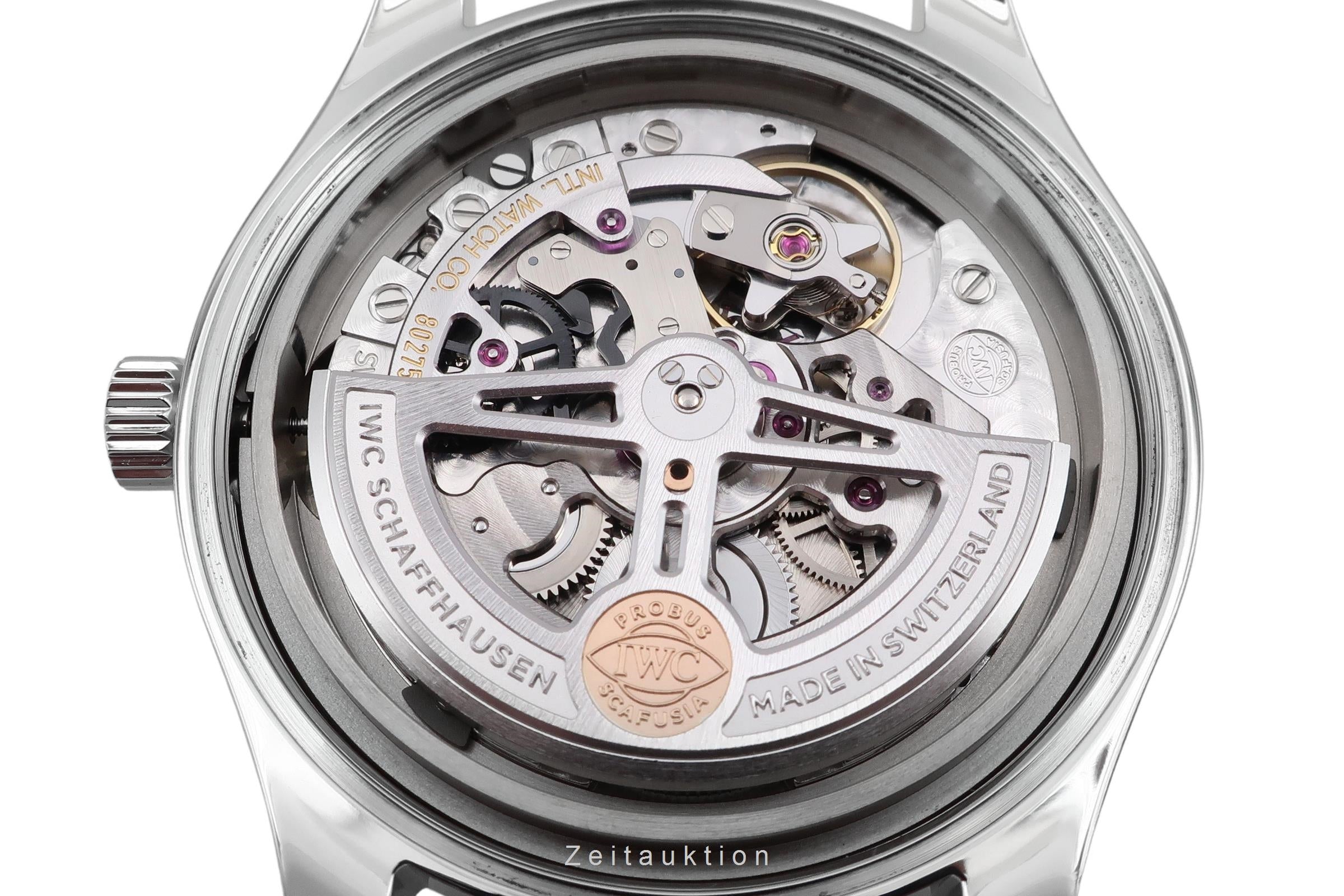 IWC Portugieser acero automático reloj para caballeros IW358310 LP: 7700EUR  [2504505]