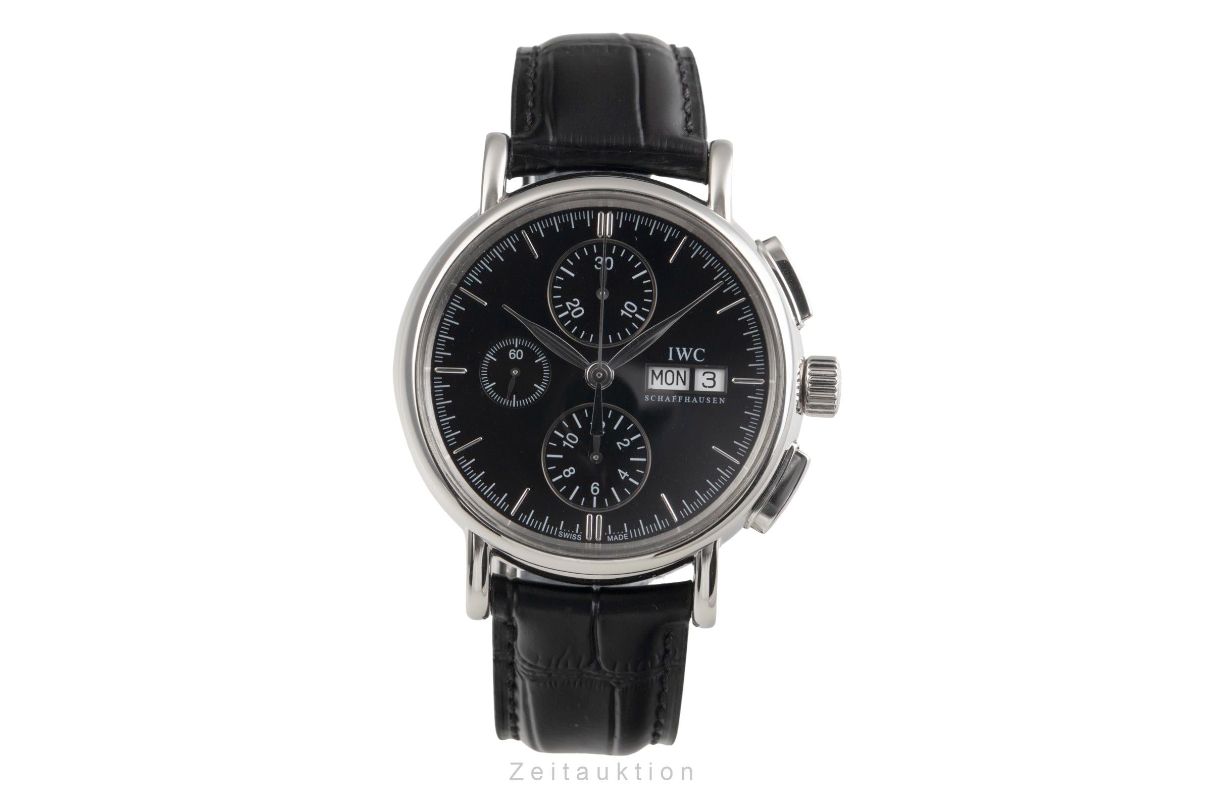 IWC Portofino cronógrafo acero automático reloj para caballeros IW378303  [2504509]