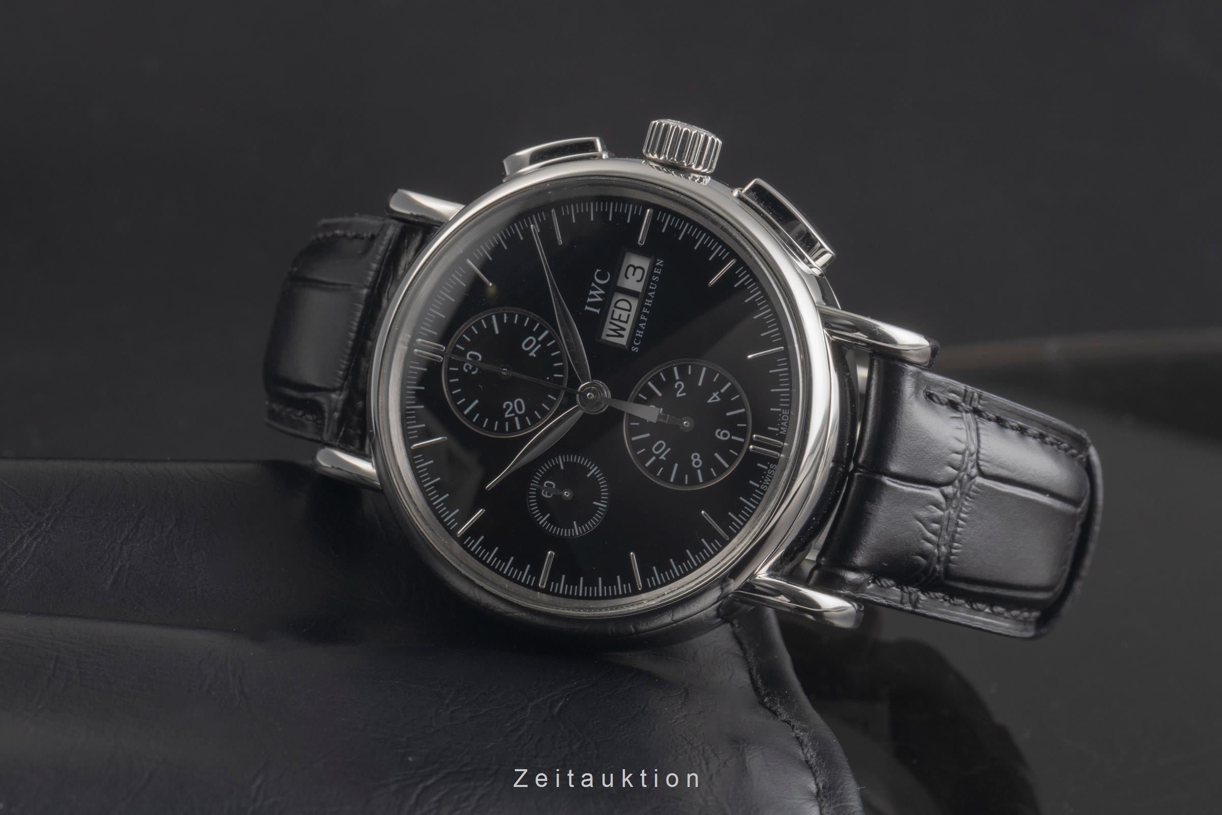 IWC Portofino cronógrafo acero automático reloj para caballeros IW378303  [2504509]