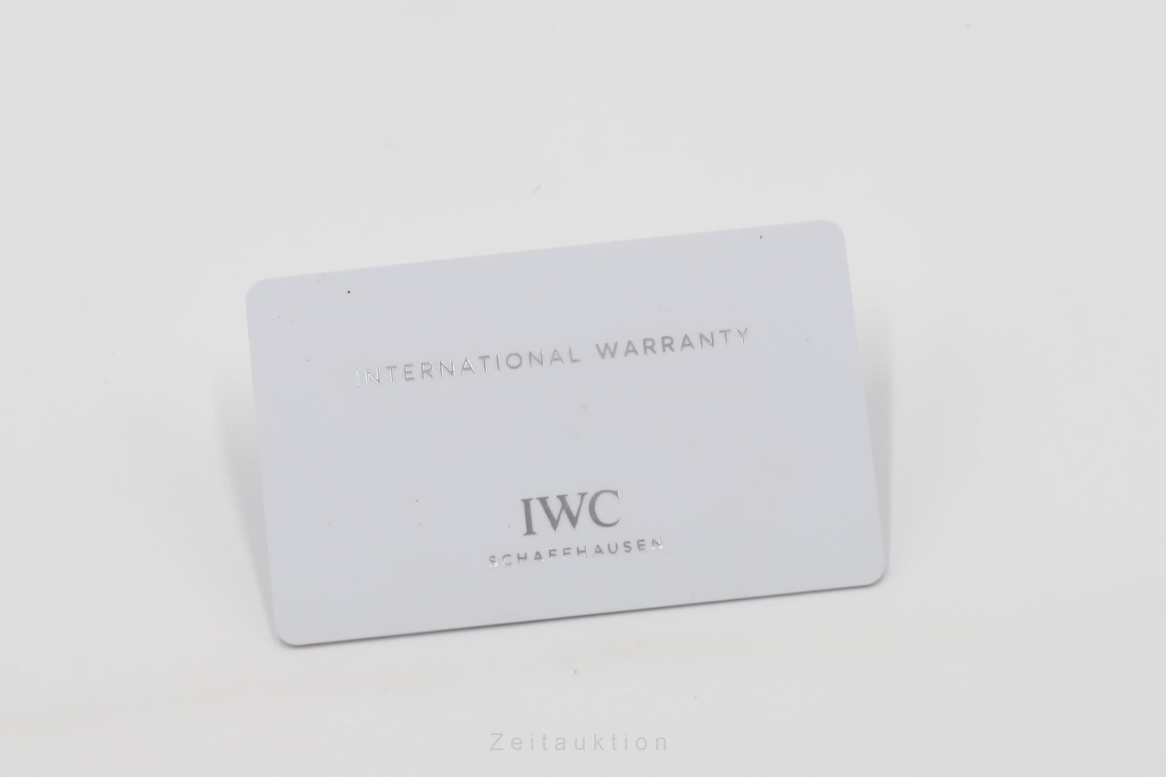 IWC Portofino cronógrafo acero automático reloj para caballeros IW378303  [2504509]