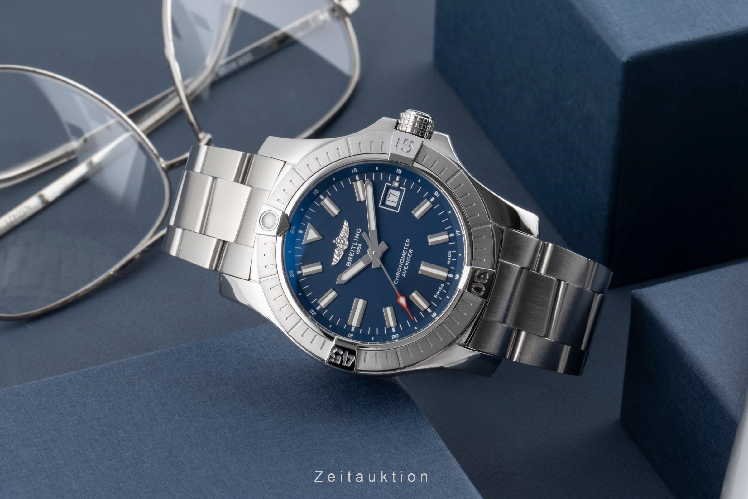 Breitling Avenger steel automatic men's watch A17318101C1X1  [2504514]
