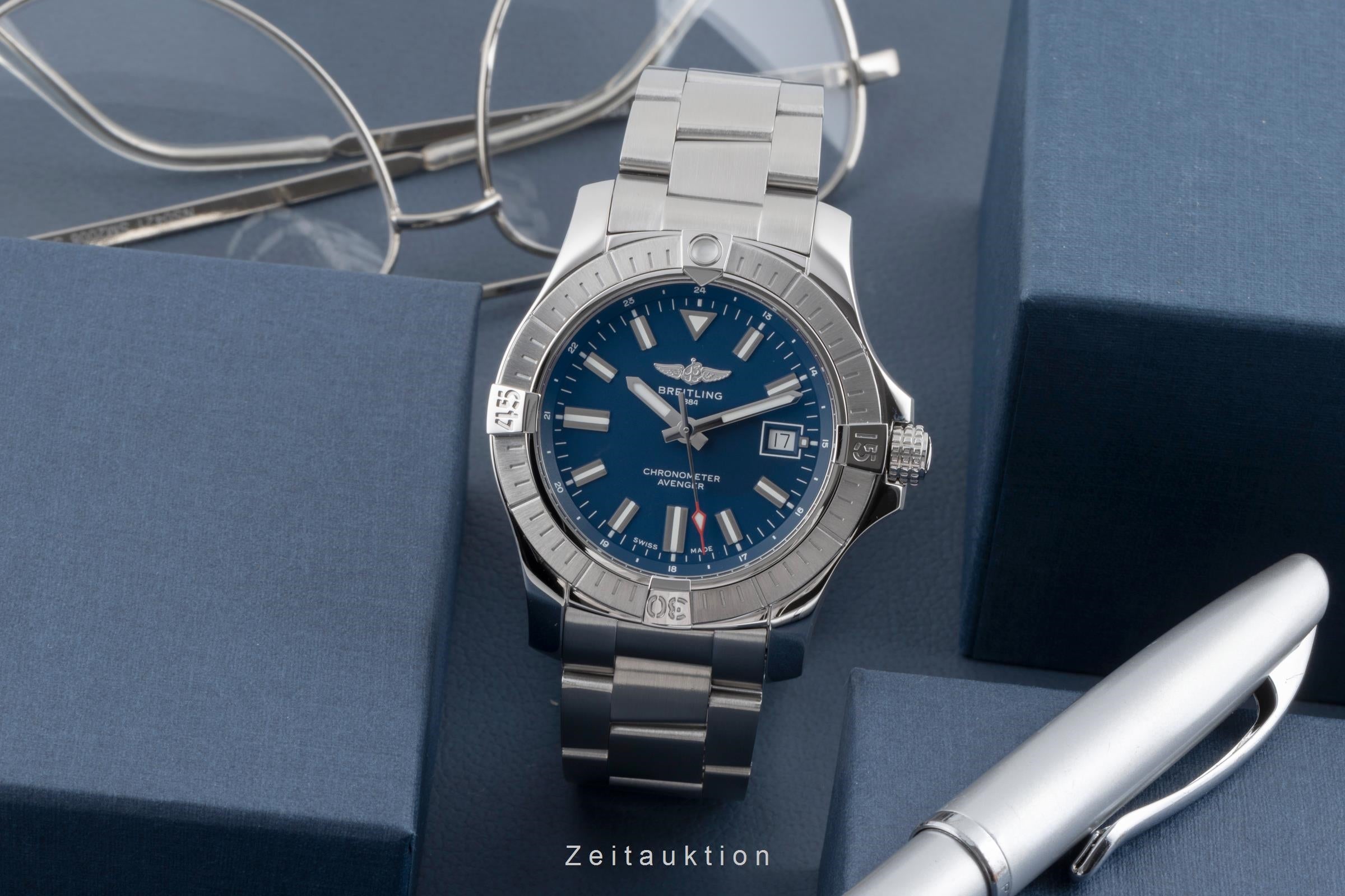 Breitling Avenger steel automatic men's watch A17318101C1X1  [2504514]
