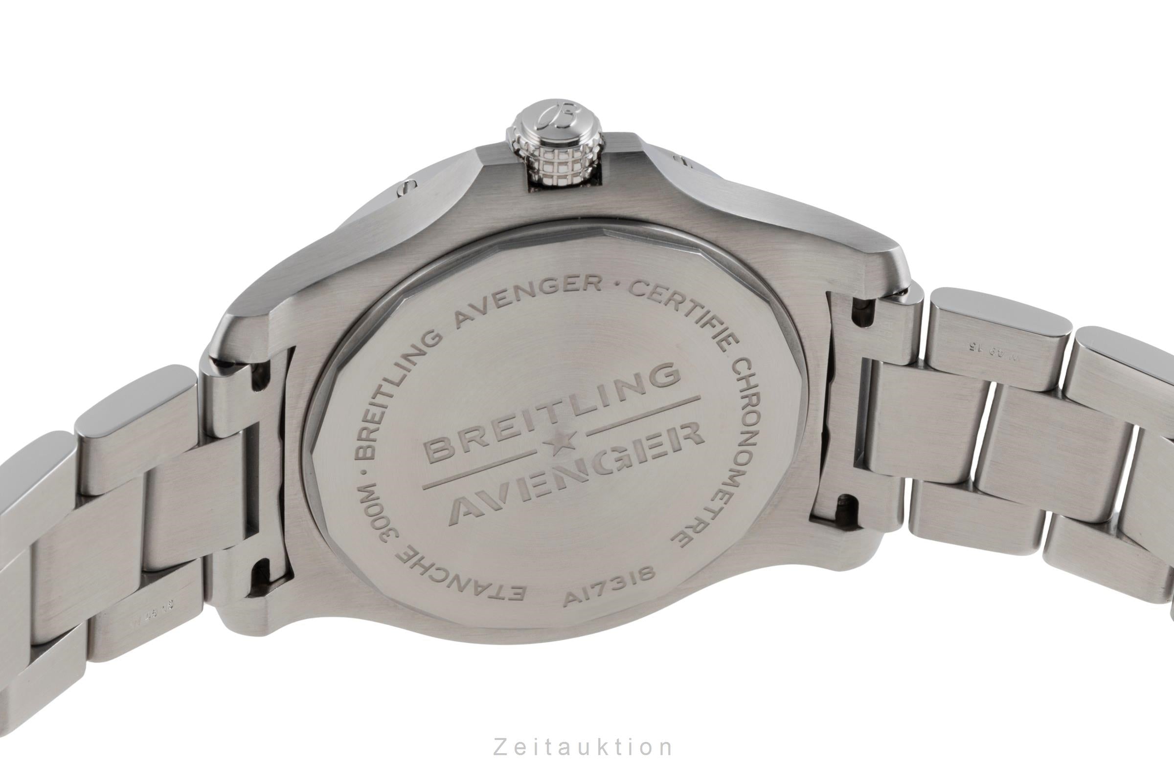 Breitling Avenger steel automatic men's watch A17318101C1X1  [2504514]