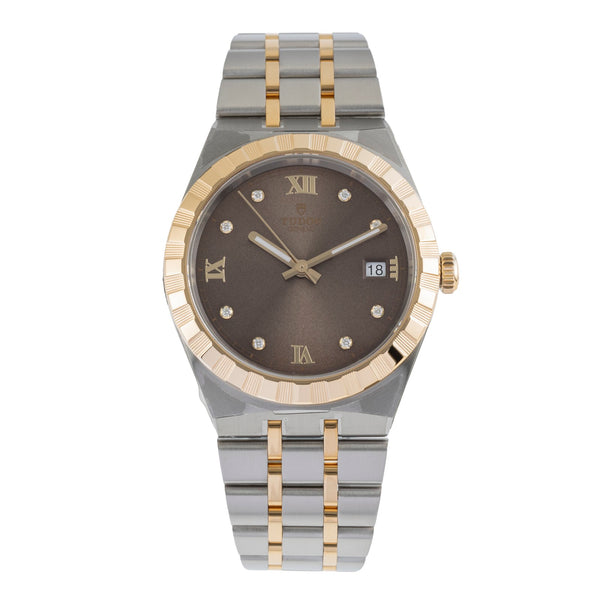 Tudor Royal acier / or  automatique montre pour hommes 28503-0008 LP: 4850EUR  [2504515]