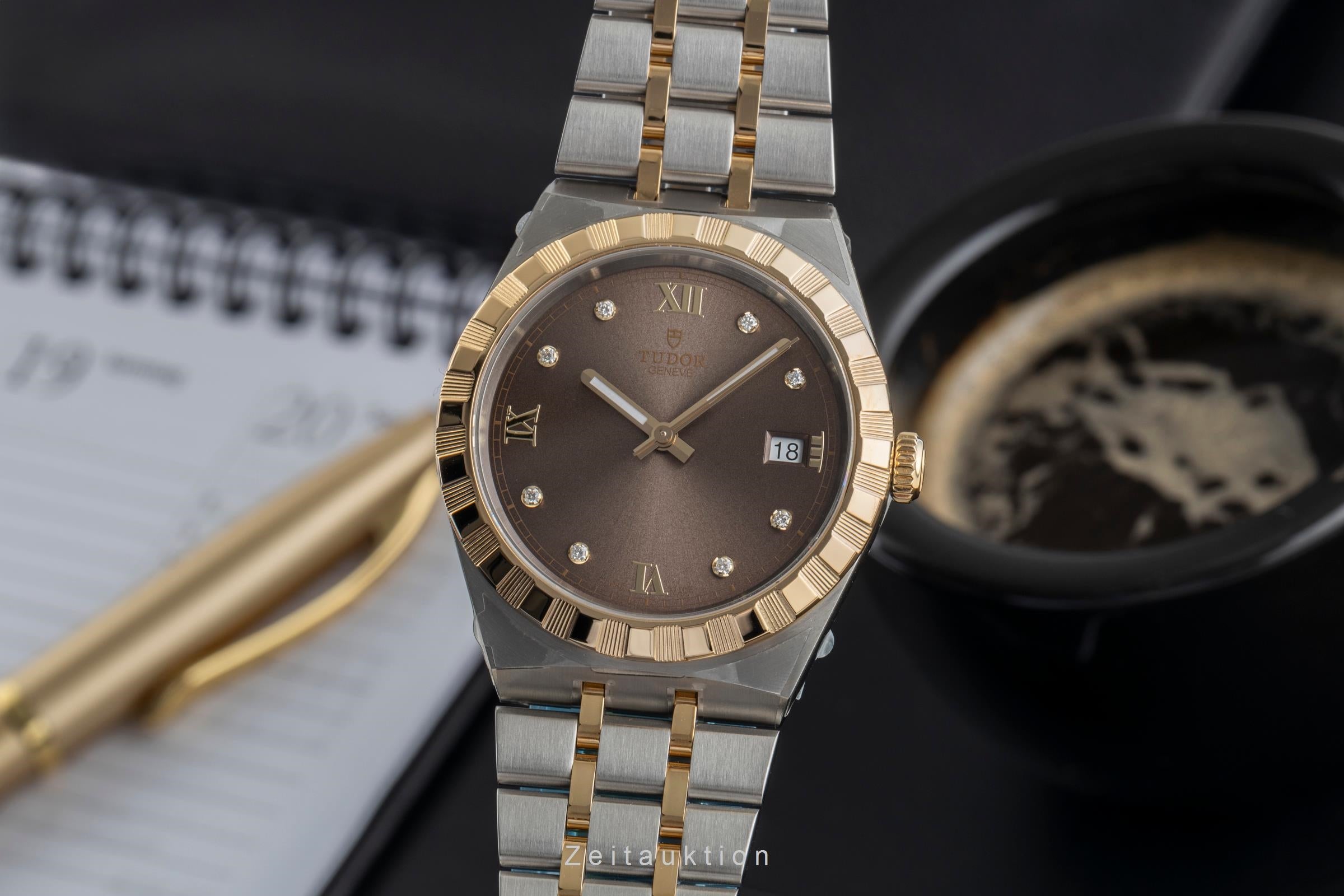Tudor Royal acciaio oro automatismo T601 28503-0008