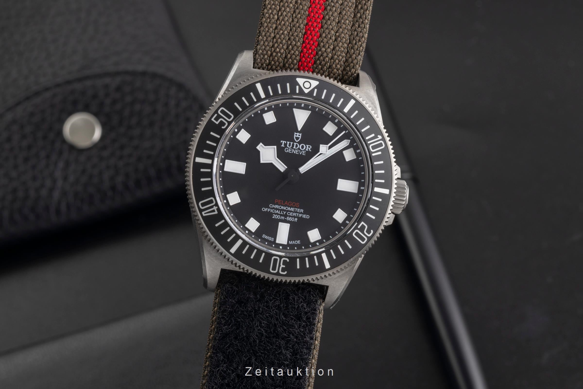 Tudor Pelagos acero / titanio automático reloj para caballeros 25717N LP: 4310EUR  [2504516]