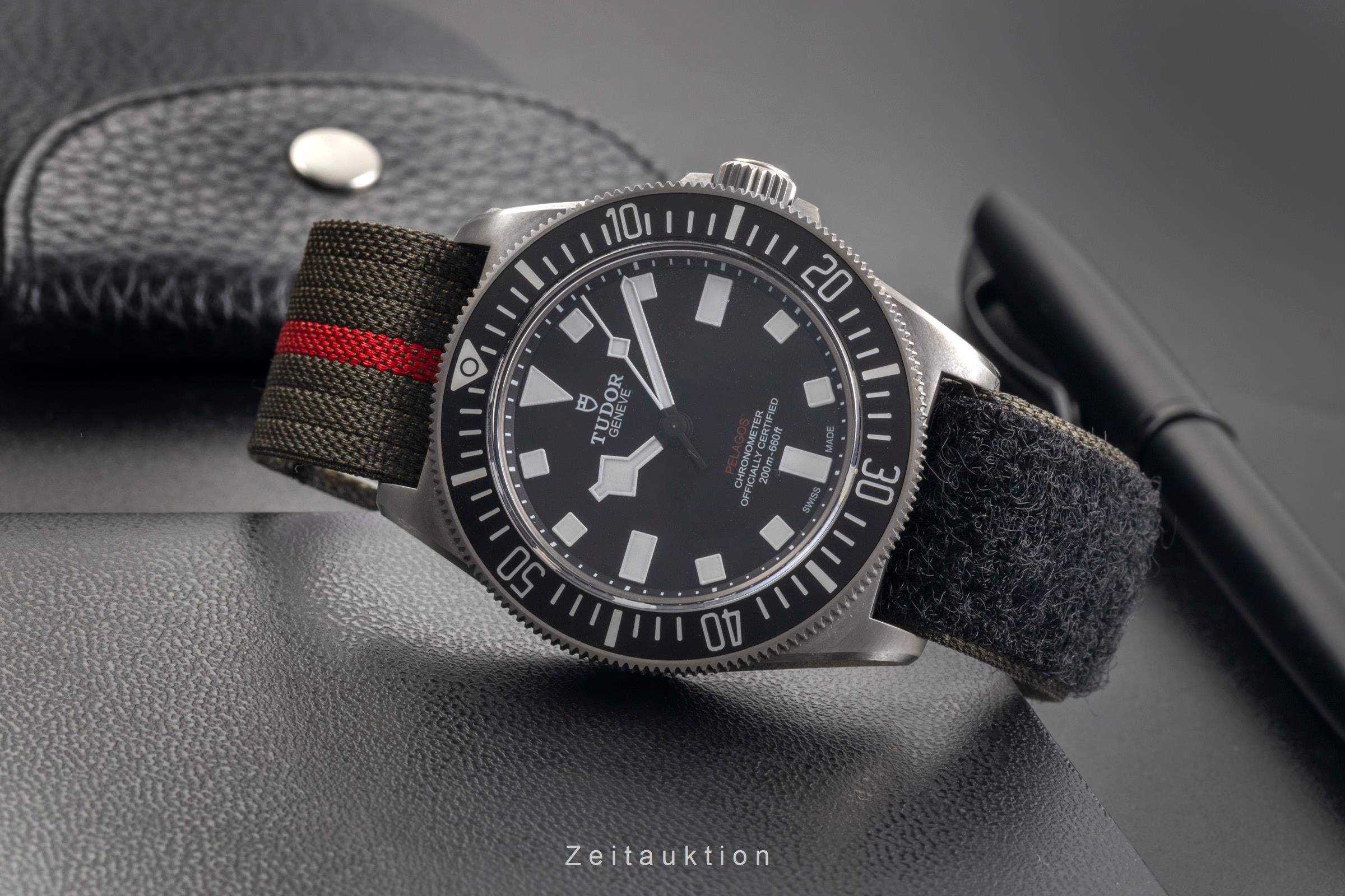 Tudor Pelagos acero / titanio automático reloj para caballeros 25717N LP: 4310EUR  [2504516]
