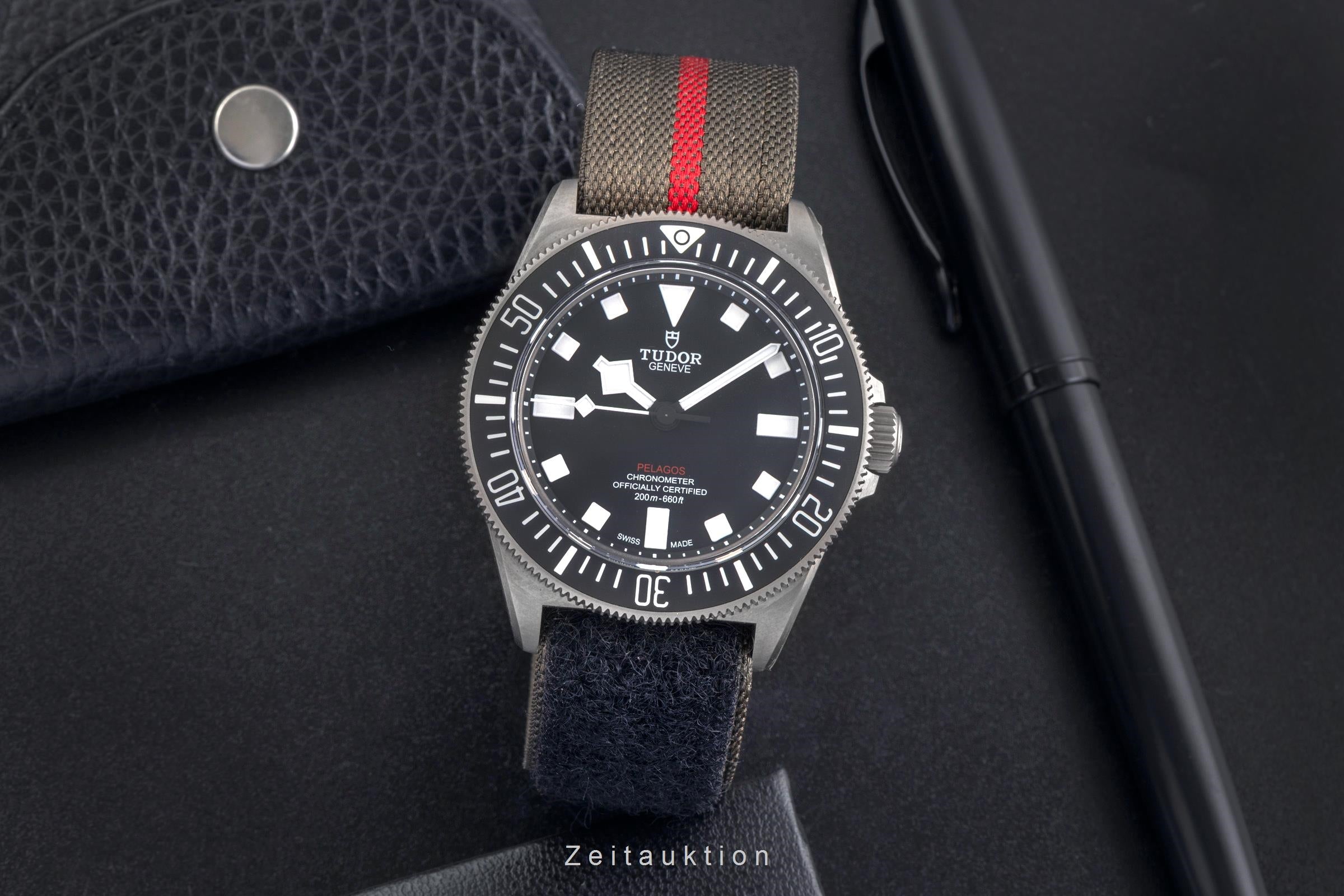 Tudor Pelagos acero / titanio automático reloj para caballeros 25717N LP: 4310EUR  [2504516]
