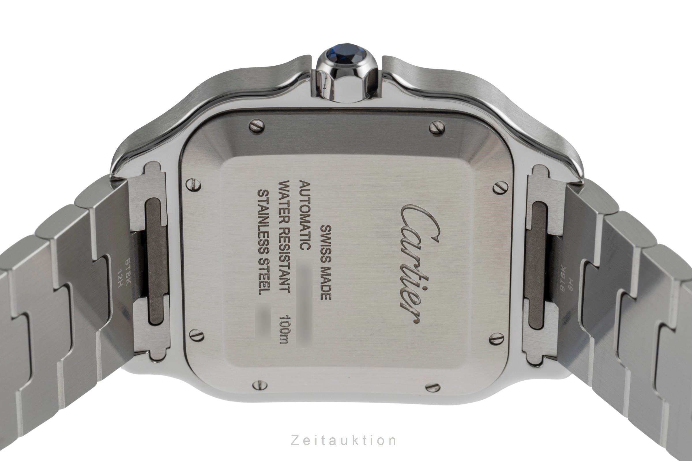 Cartier Santos steel automatic men's watch WSSA0018 LP: 8850EUR  [2504517]