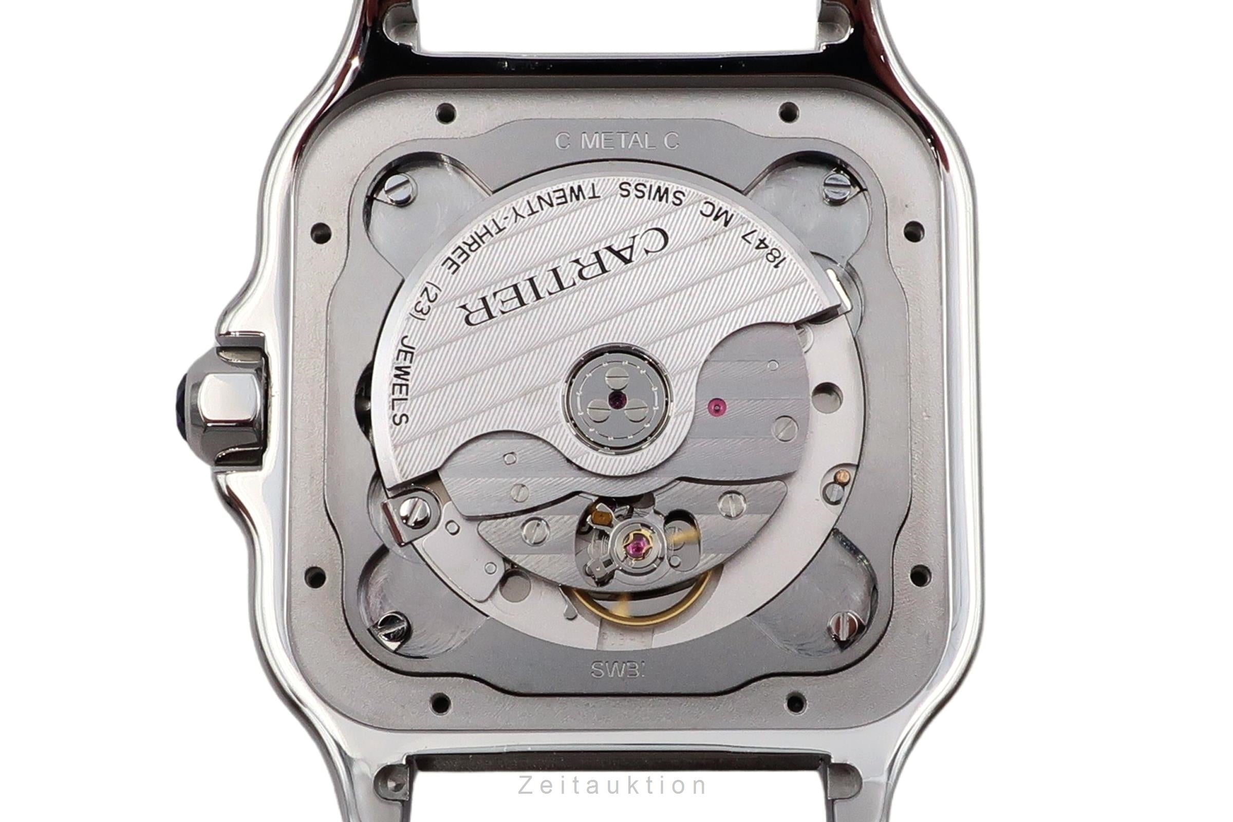 Cartier Santos steel automatic men's watch WSSA0018 LP: 8850EUR  [2504517]