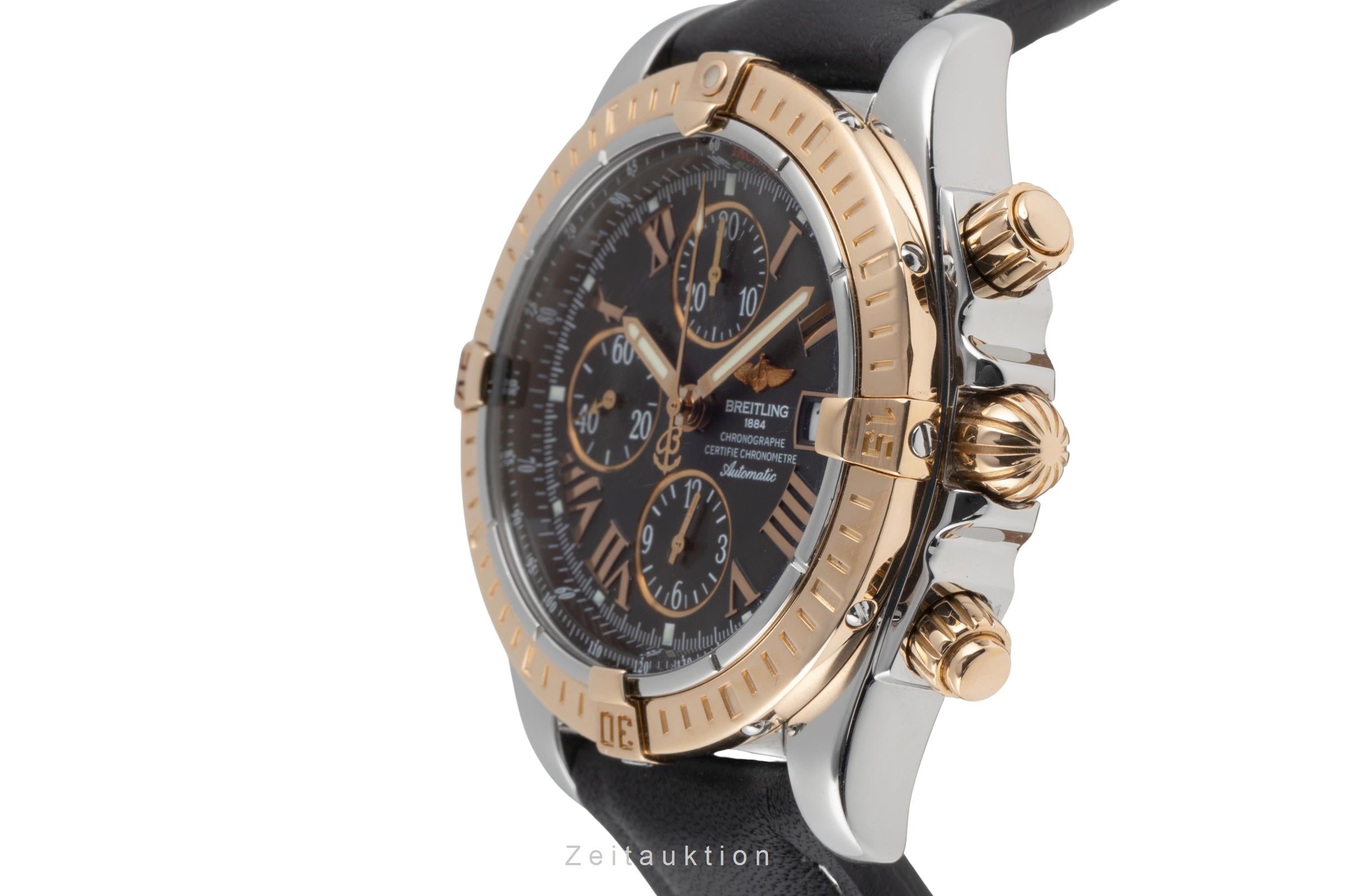 Breitling Chronomat chronographe acier / or  automatique montre pour hommes C13356 LP: 12000EUR  [2504519]