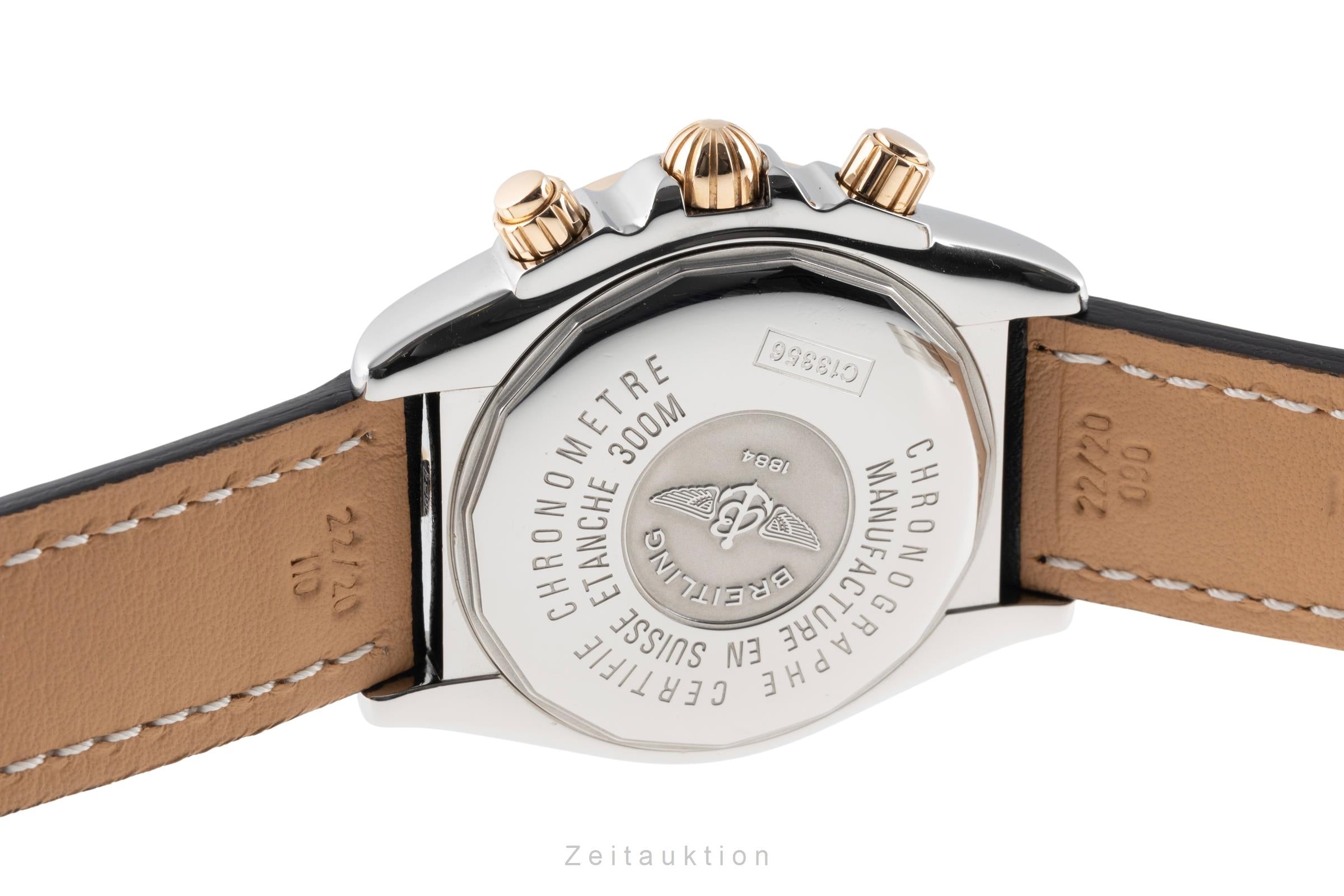 Breitling Chronomat chronographe acier / or  automatique montre pour hommes C13356 LP: 12000EUR  [2504519]