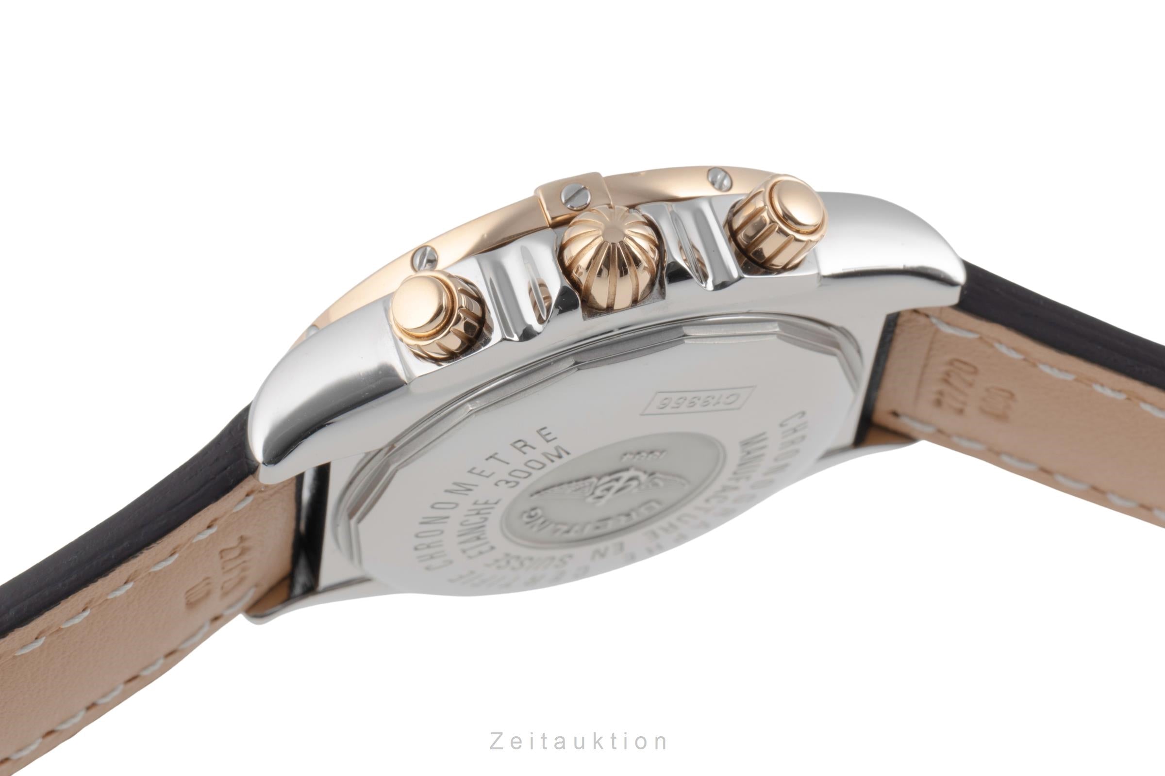 Breitling Chronomat chronographe acier / or  automatique montre pour hommes C13356 LP: 12000EUR  [2504519]