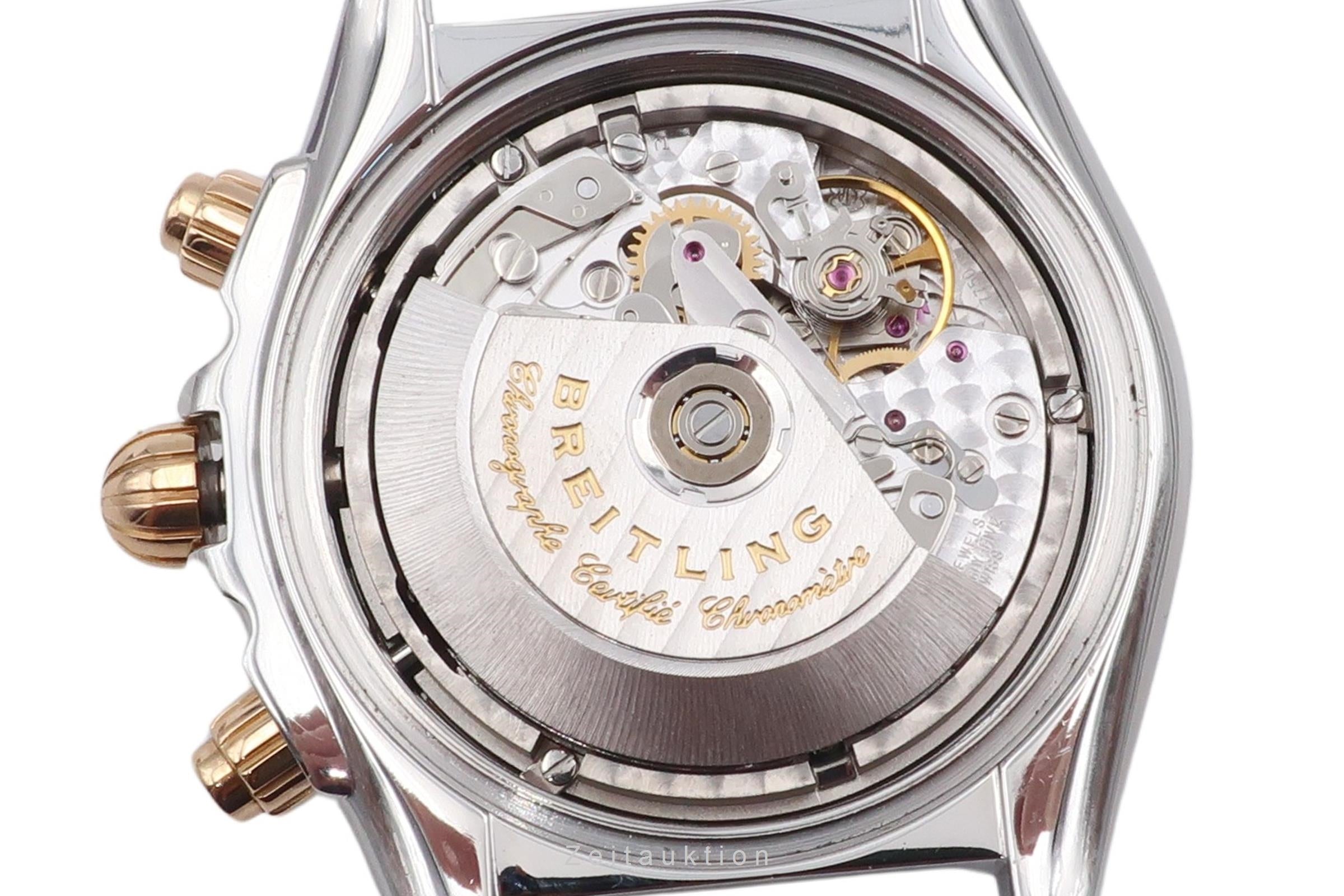 Breitling Chronomat chronographe acier / or  automatique montre pour hommes C13356 LP: 12000EUR  [2504519]