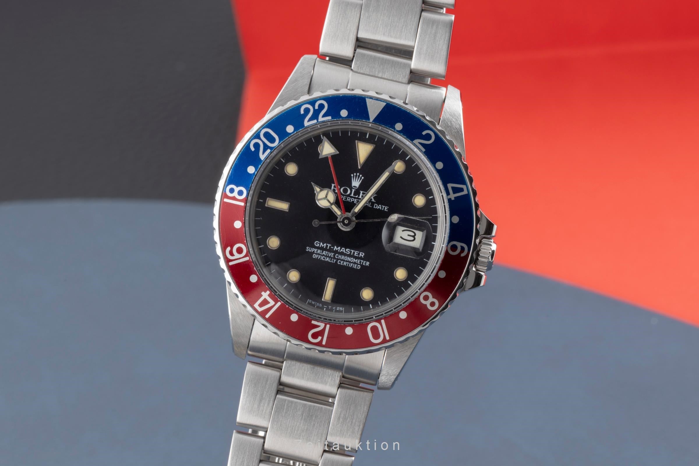 Rolex GMT-Master steel automatic 3075 16750 VINTAGE