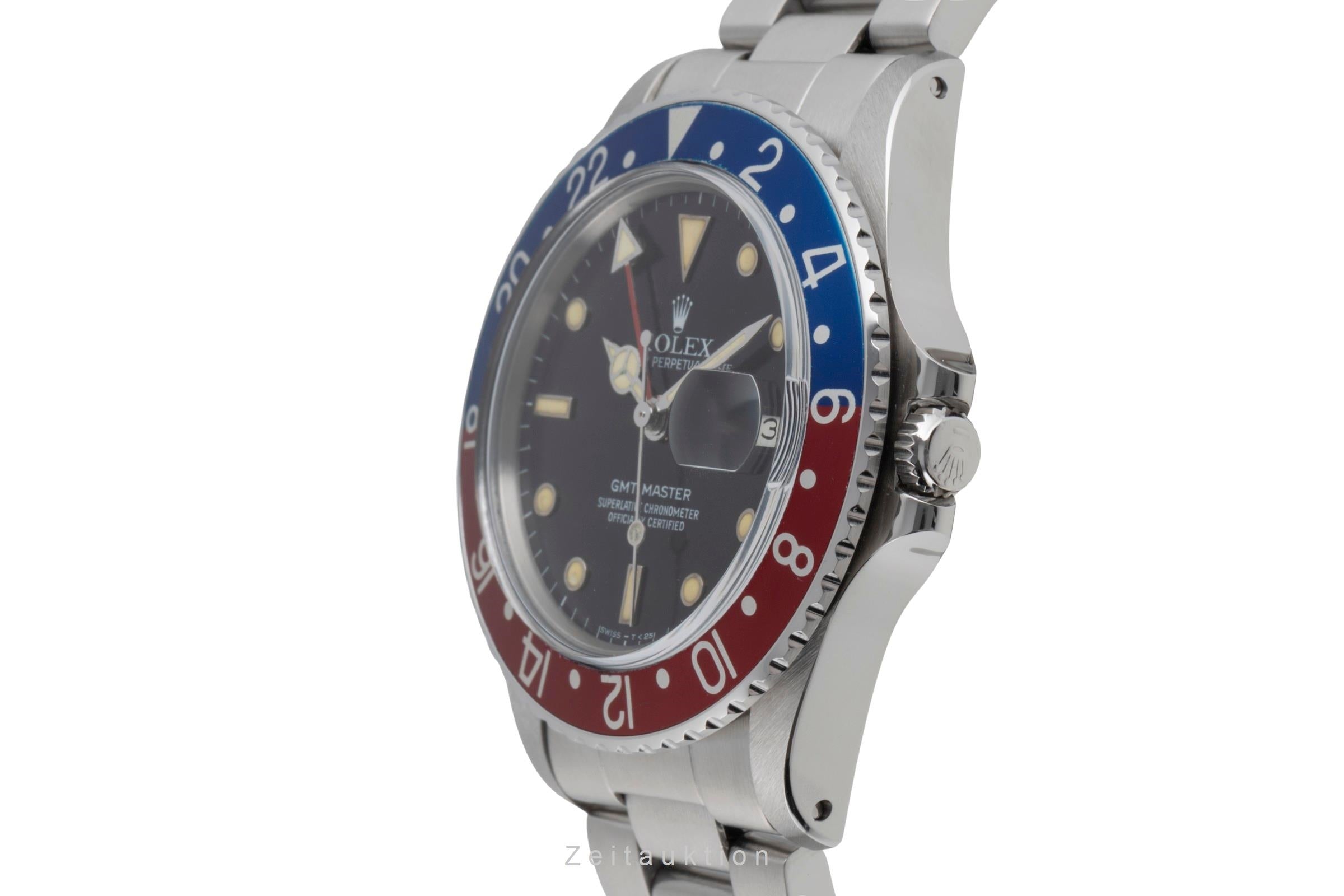 Rolex GMT-Master steel automatic 3075 16750 VINTAGE