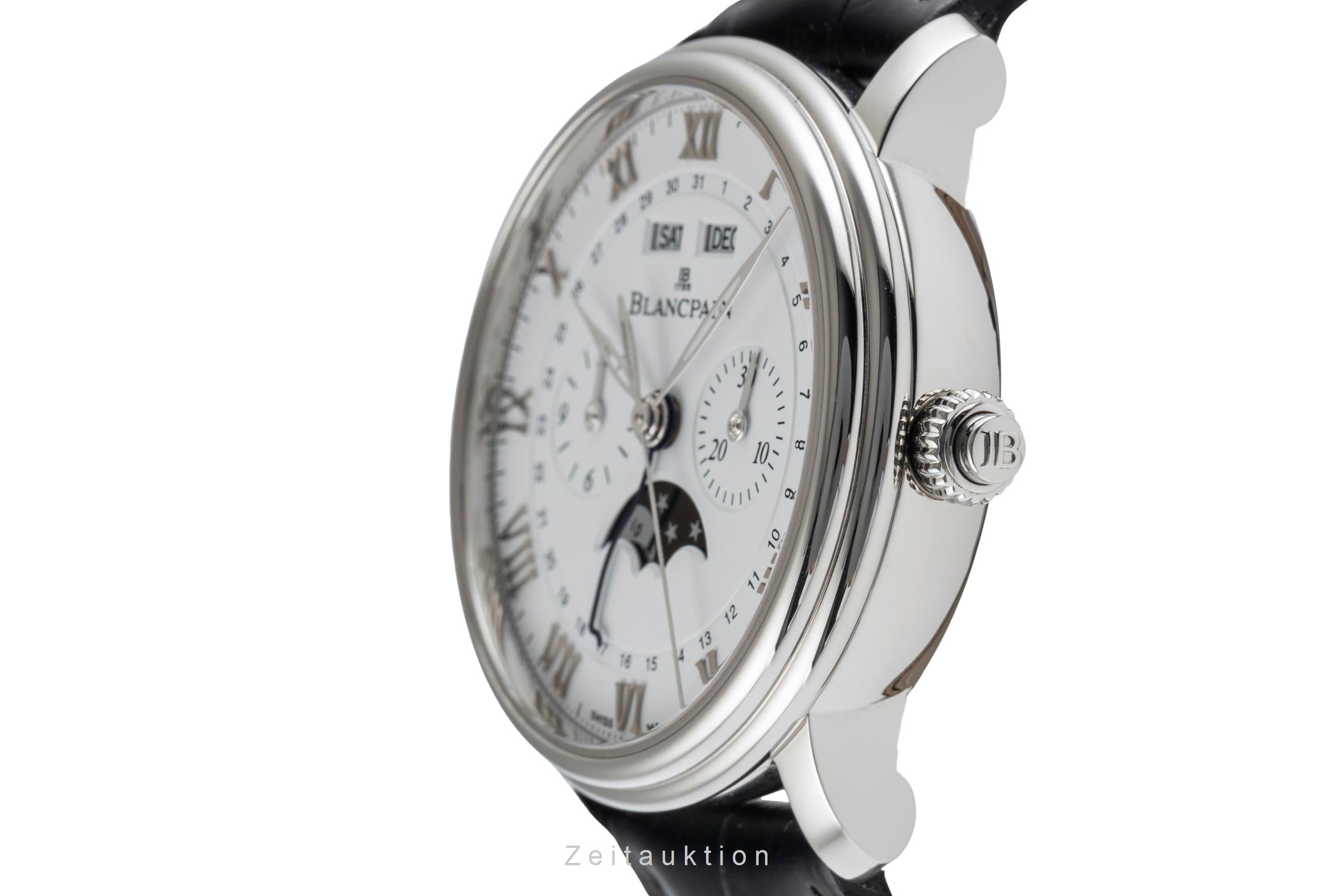 Blancpain Villeret chronographe acier automatique montre pour hommes 6685-1127-55B  [2504527]