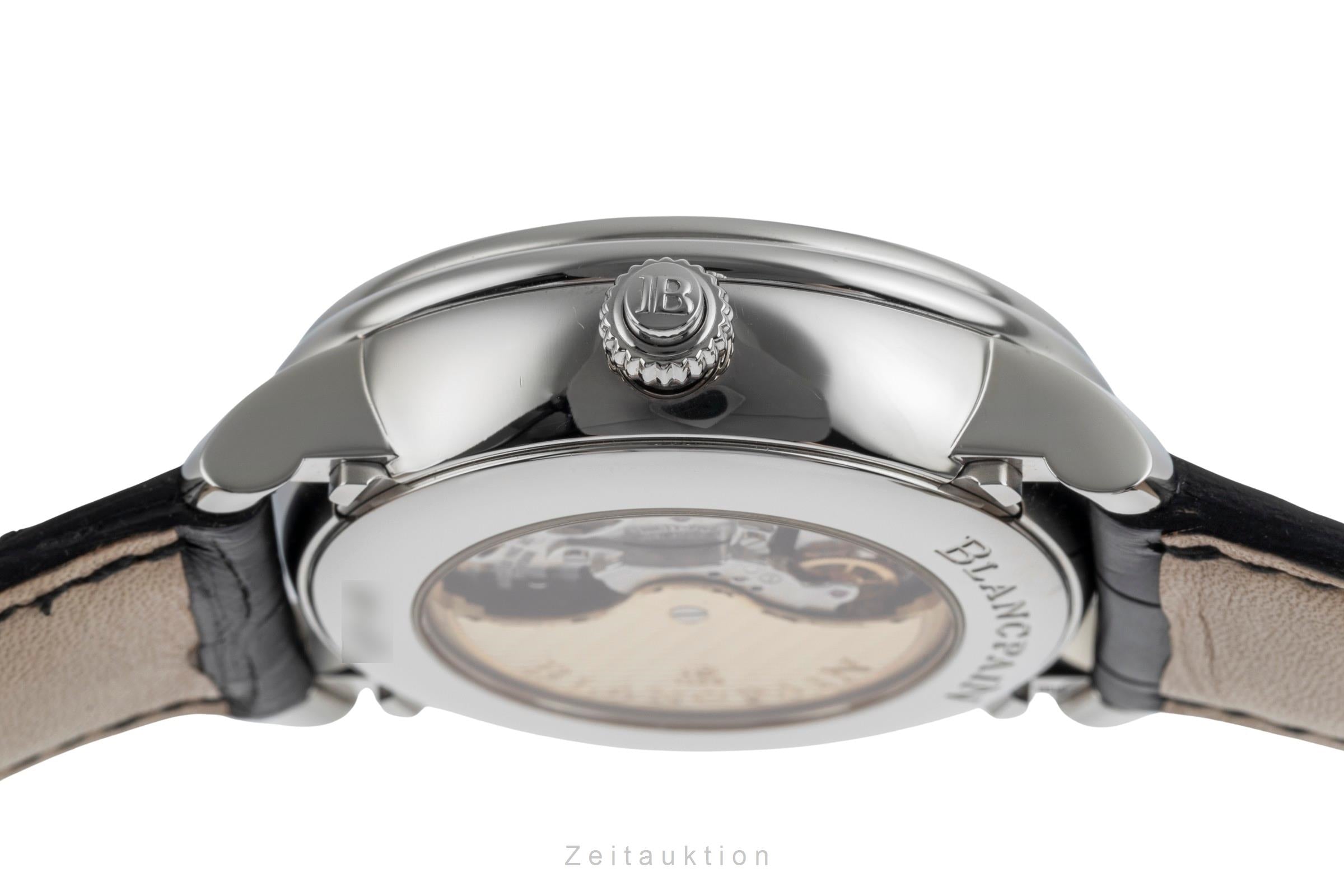 Blancpain Villeret chronographe acier automatique montre pour hommes 6685-1127-55B  [2504527]