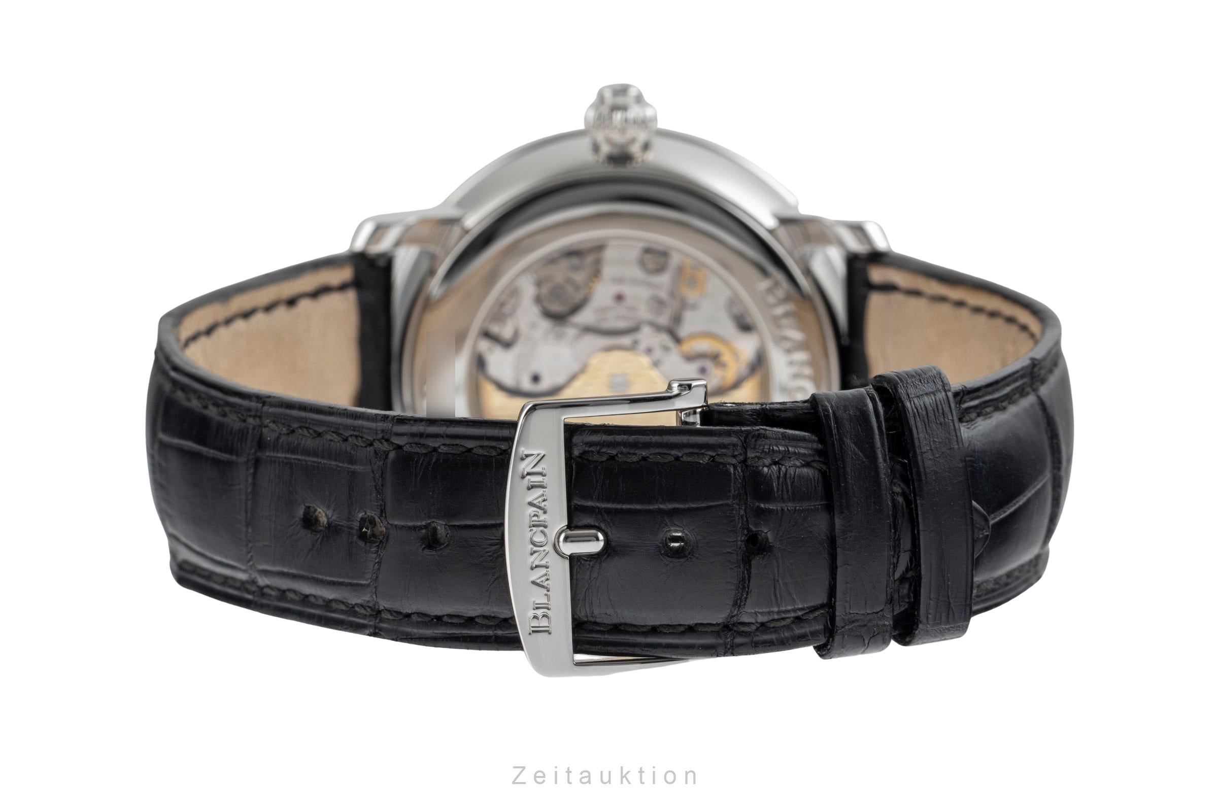 Blancpain Villeret chronographe acier automatique montre pour hommes 6685-1127-55B  [2504527]