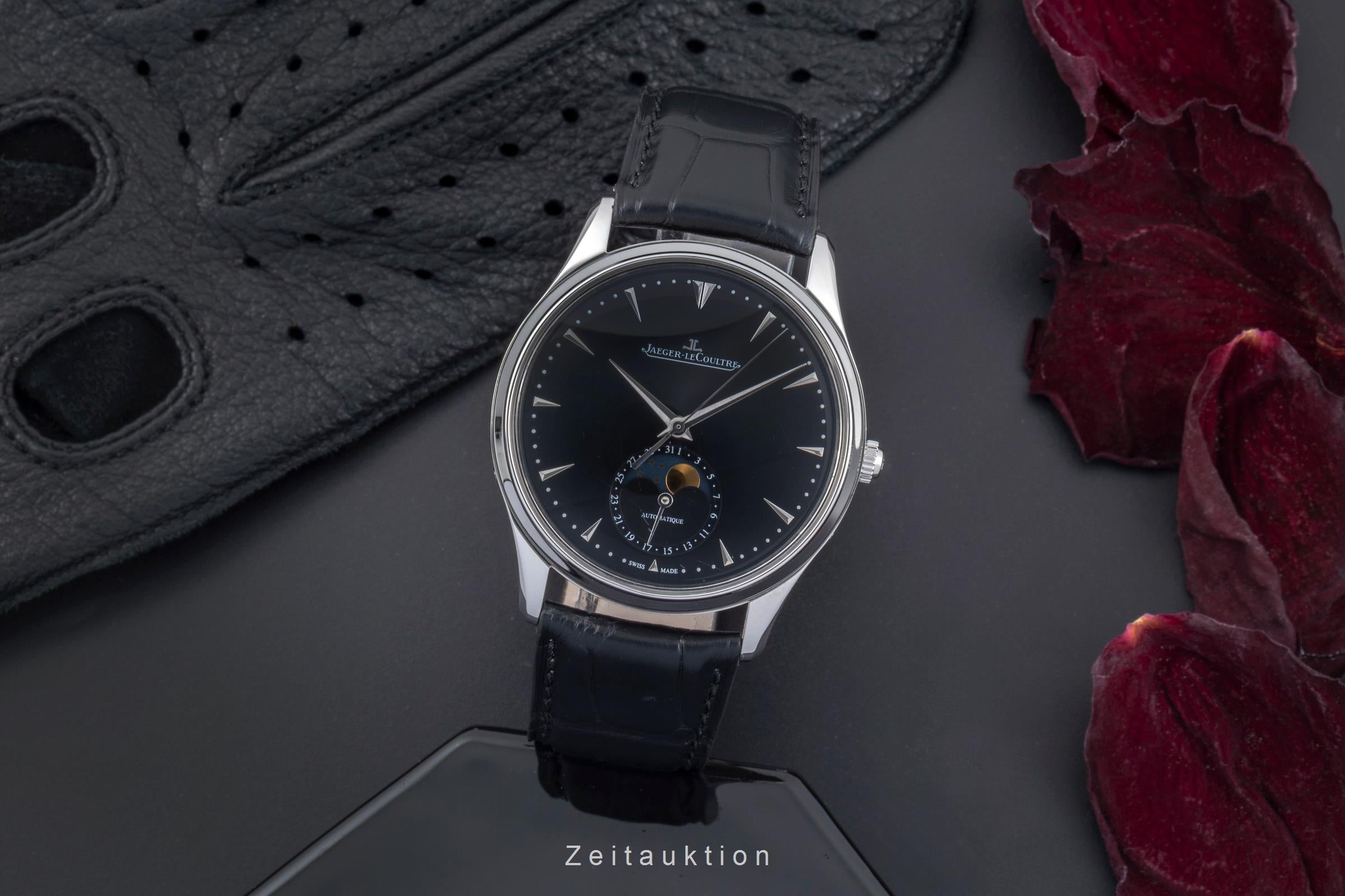 Jaeger LeCoultre Master Ultra Thin steel automatic men's watch Q1368470  176.8.64.S LP: 12500EUR  [2504529]