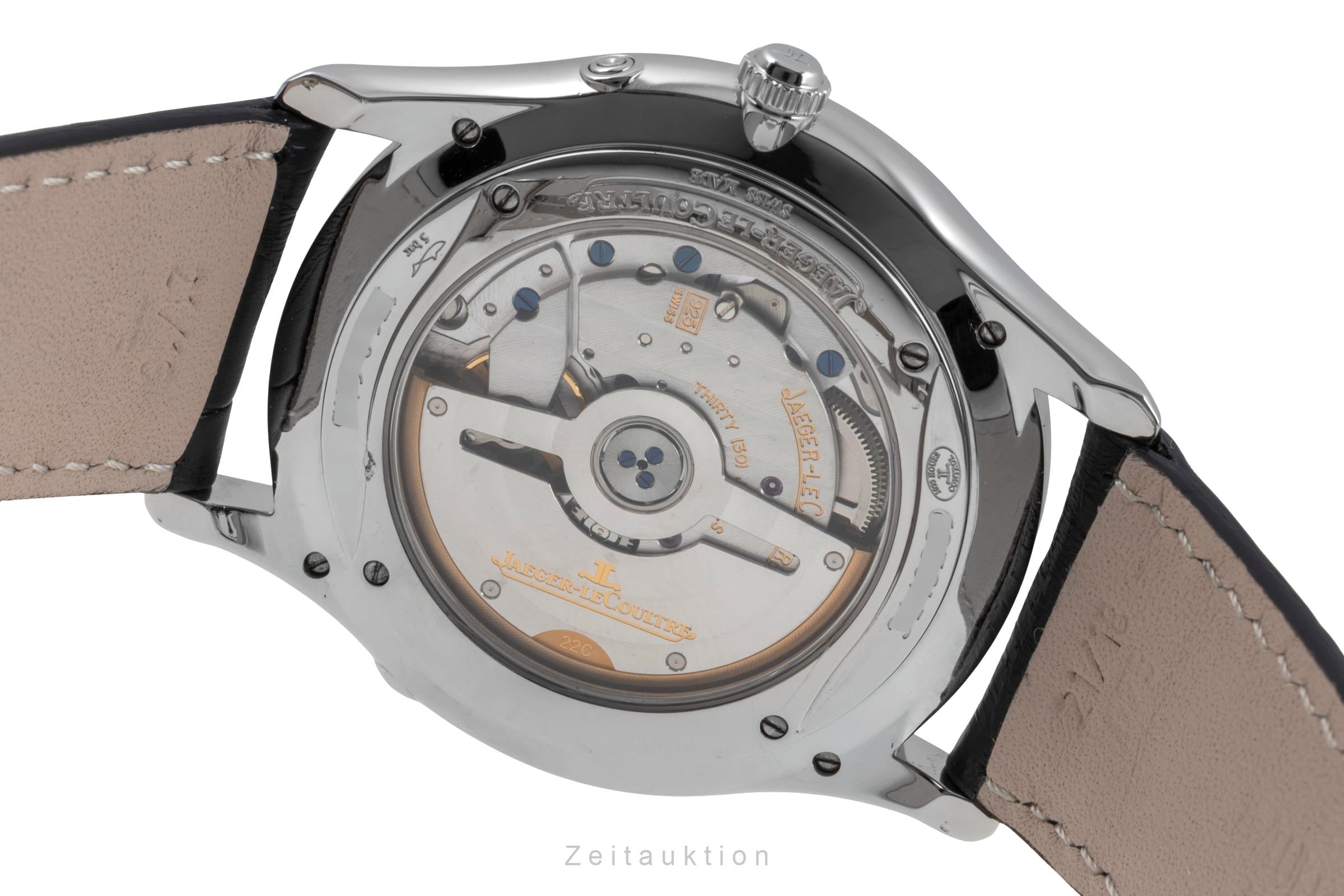 Jaeger LeCoultre Master Ultra Thin steel automatic men's watch Q1368470  176.8.64.S LP: 12500EUR  [2504529]