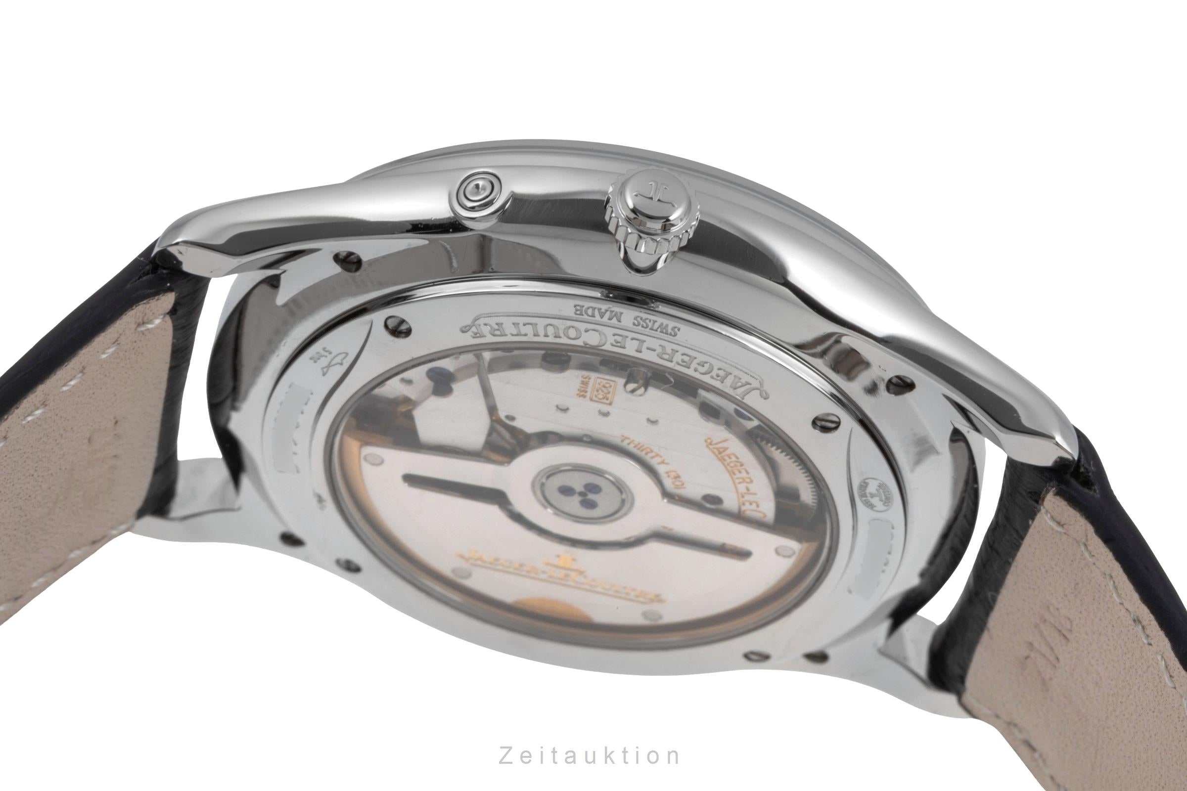 Jaeger LeCoultre Master Ultra Thin steel automatic men's watch Q1368470  176.8.64.S LP: 12500EUR  [2504529]