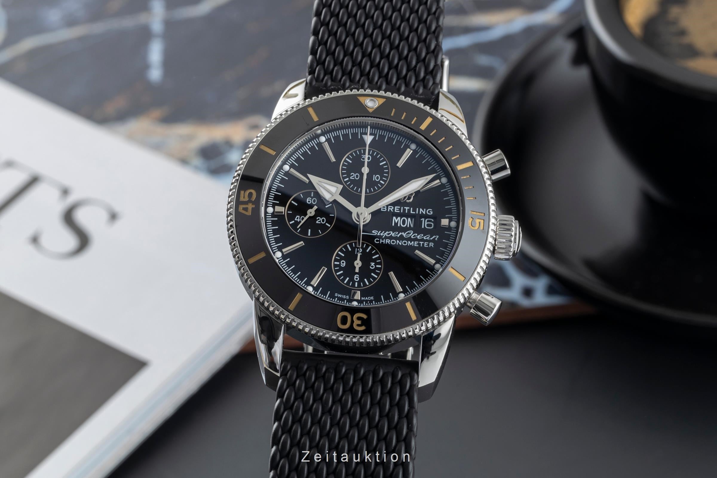 Breitling Superocean Chronograph chronograph steel automatic men's watch A13313121B1S1 LP: 8900EUR  [2504532]