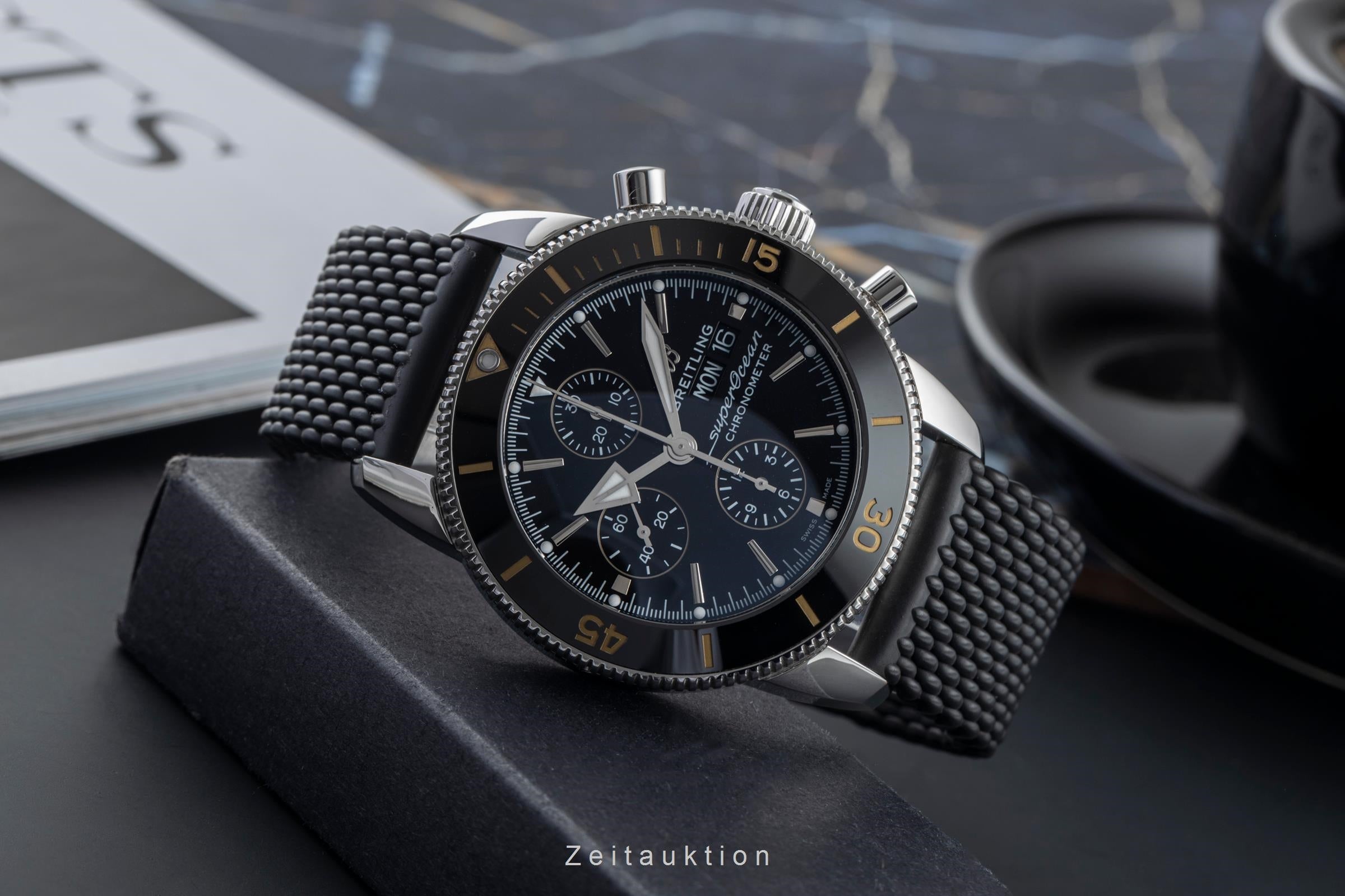 Breitling Superocean Chronograph chronograph steel automatic men's watch A13313121B1S1 LP: 8900EUR  [2504532]