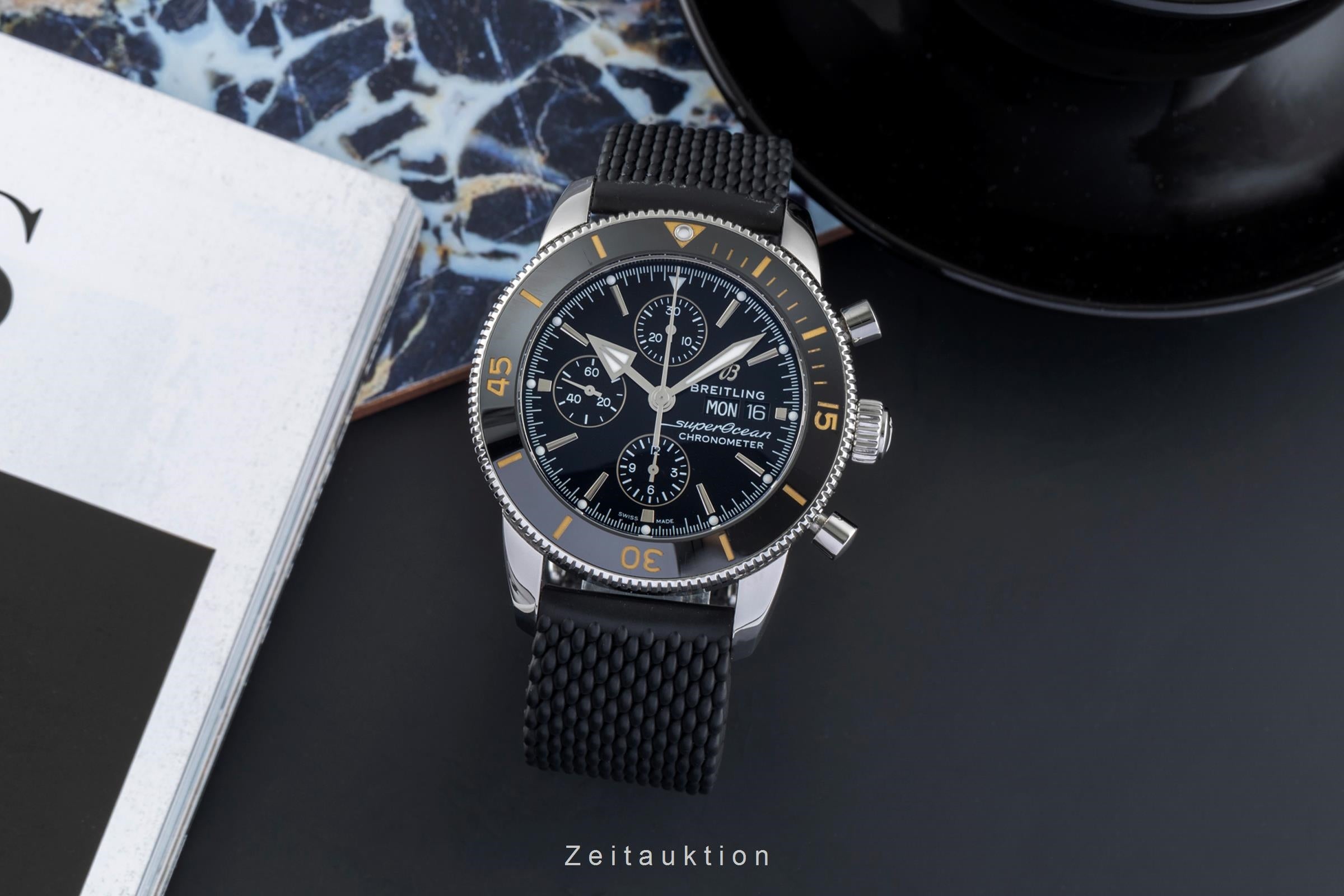 Breitling Superocean Chronograph chronograph steel automatic men's watch A13313121B1S1 LP: 8900EUR  [2504532]