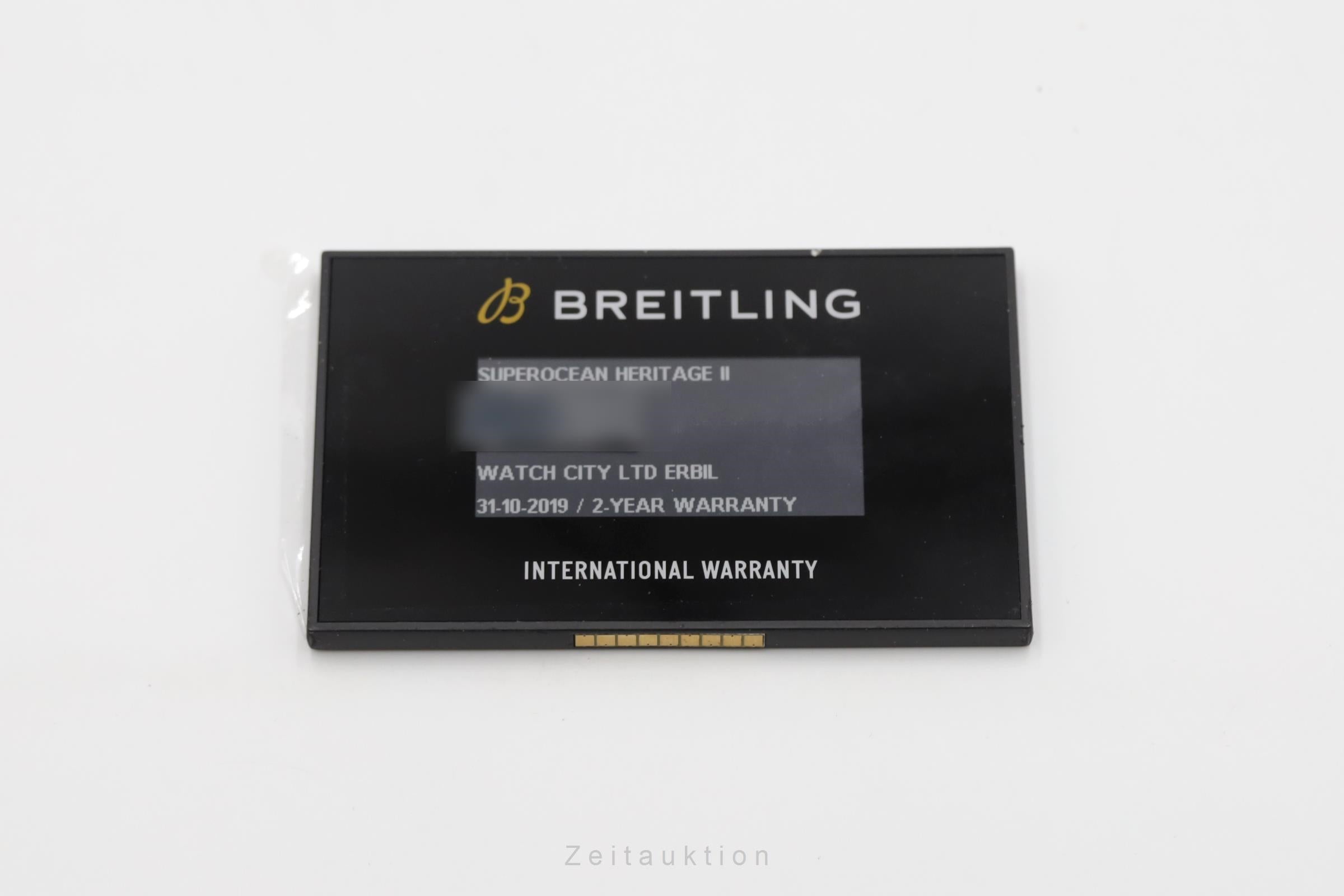 Breitling Superocean Chronograph chronograph steel automatic men's watch A13313121B1S1 LP: 8900EUR  [2504532]