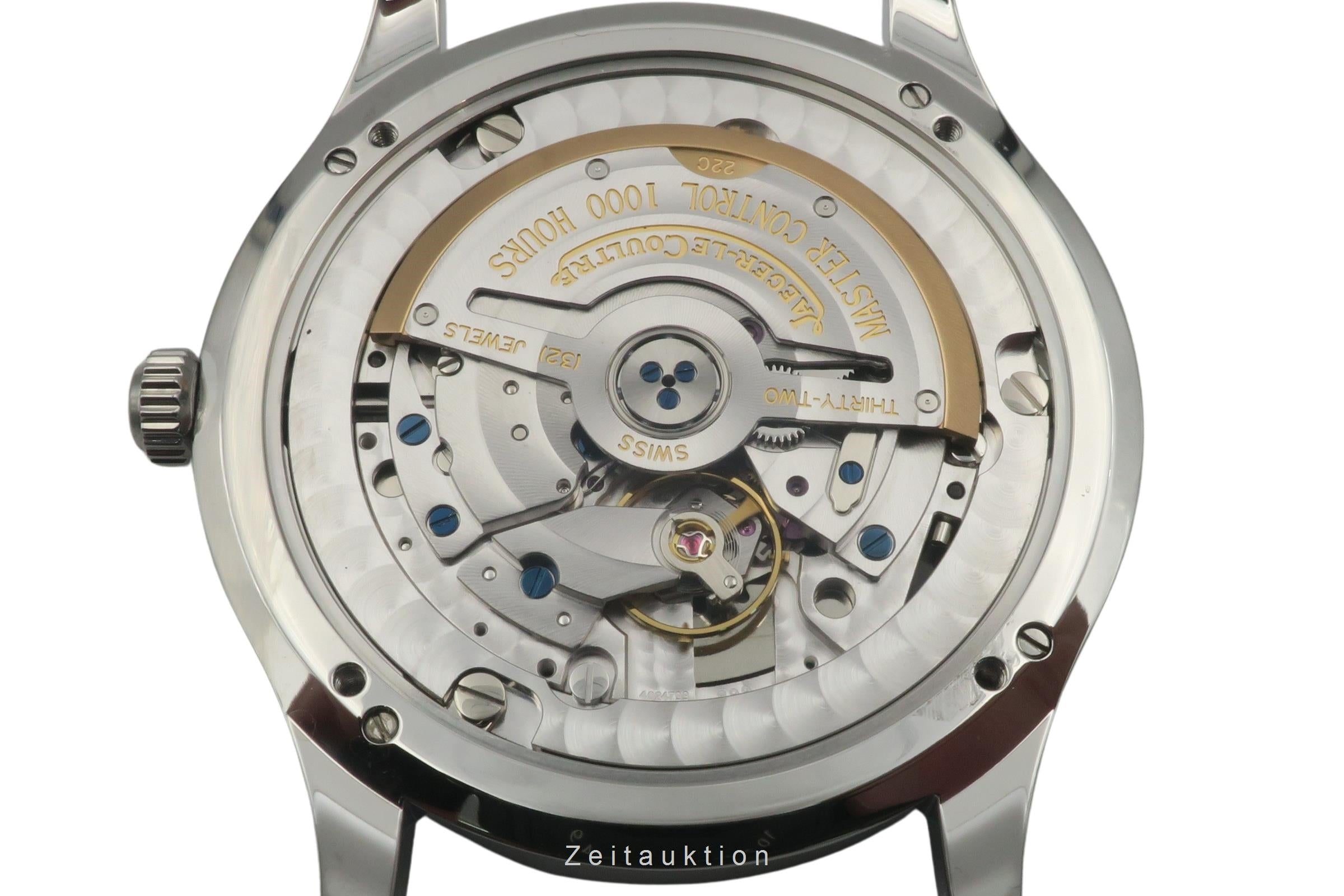 Jaeger LeCoultre Master Control steel automatic men's watch Q1548470  176.8.40.S  [2504533]