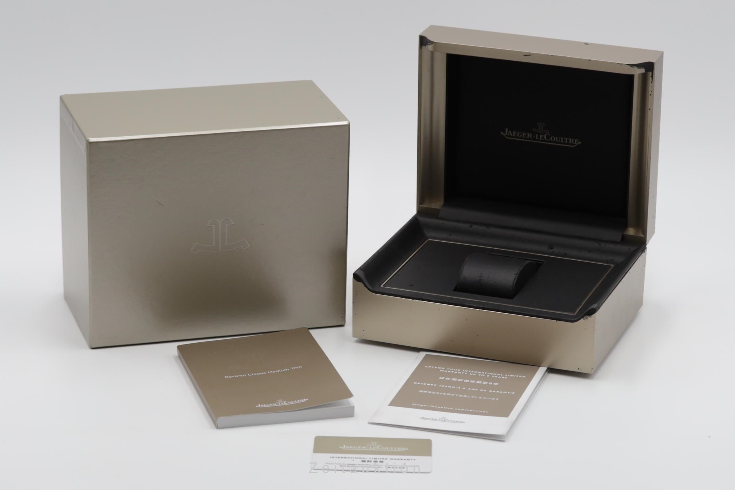 Jaeger LeCoultre Reverso acier quartz montre pour femmes Q2618540  221.8.47 LP: 7500EUR  [2504537]