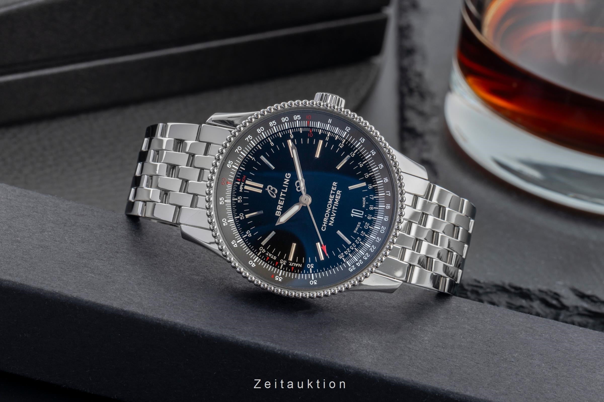 Breitling Navitimer steel automatic men's watch A17325241B1A1 LP: 5600EUR  [2504538]