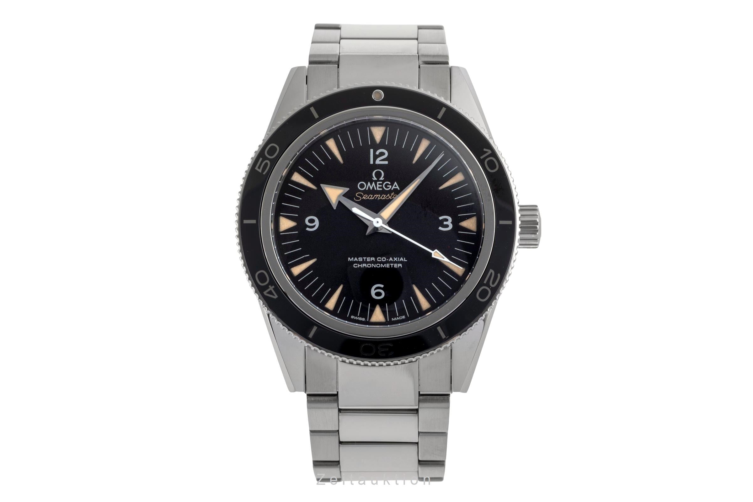 Omega Seamaster steel automatic men's watch 233.30.41.21.01.001 LP: 7700EUR  [2504540]