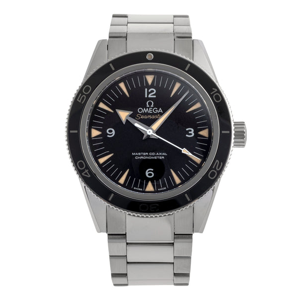 Omega Seamaster steel automatic men's watch 233.30.41.21.01.001 LP: 7700EUR  [2504540]