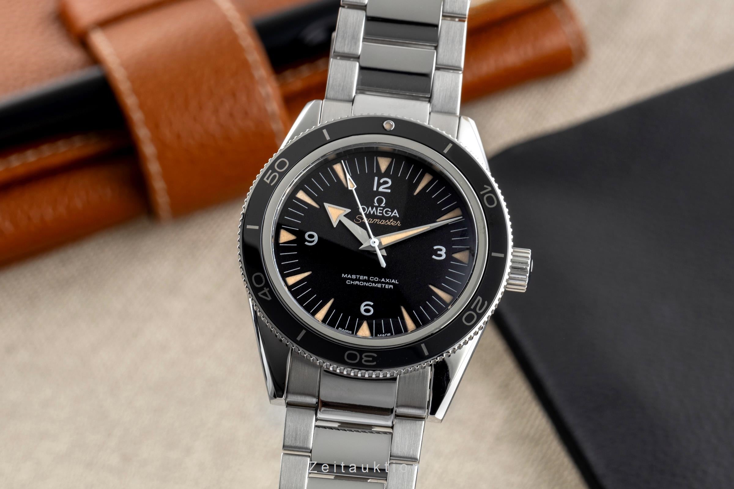 Omega Seamaster steel automatic men's watch 233.30.41.21.01.001 LP: 7700EUR  [2504540]