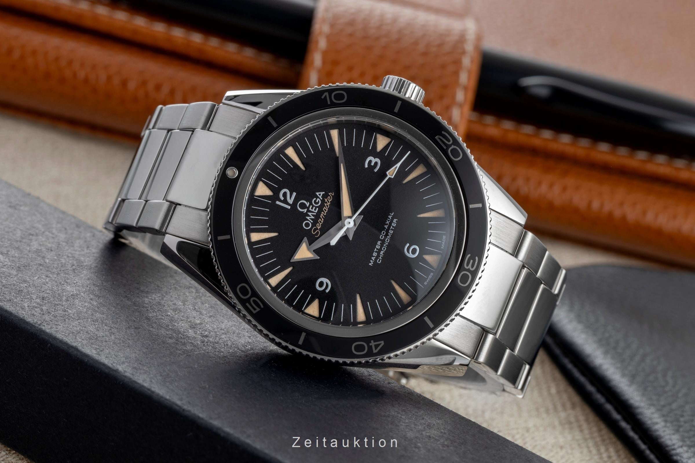 Omega Seamaster steel automatic men's watch 233.30.41.21.01.001 LP: 7700EUR  [2504540]