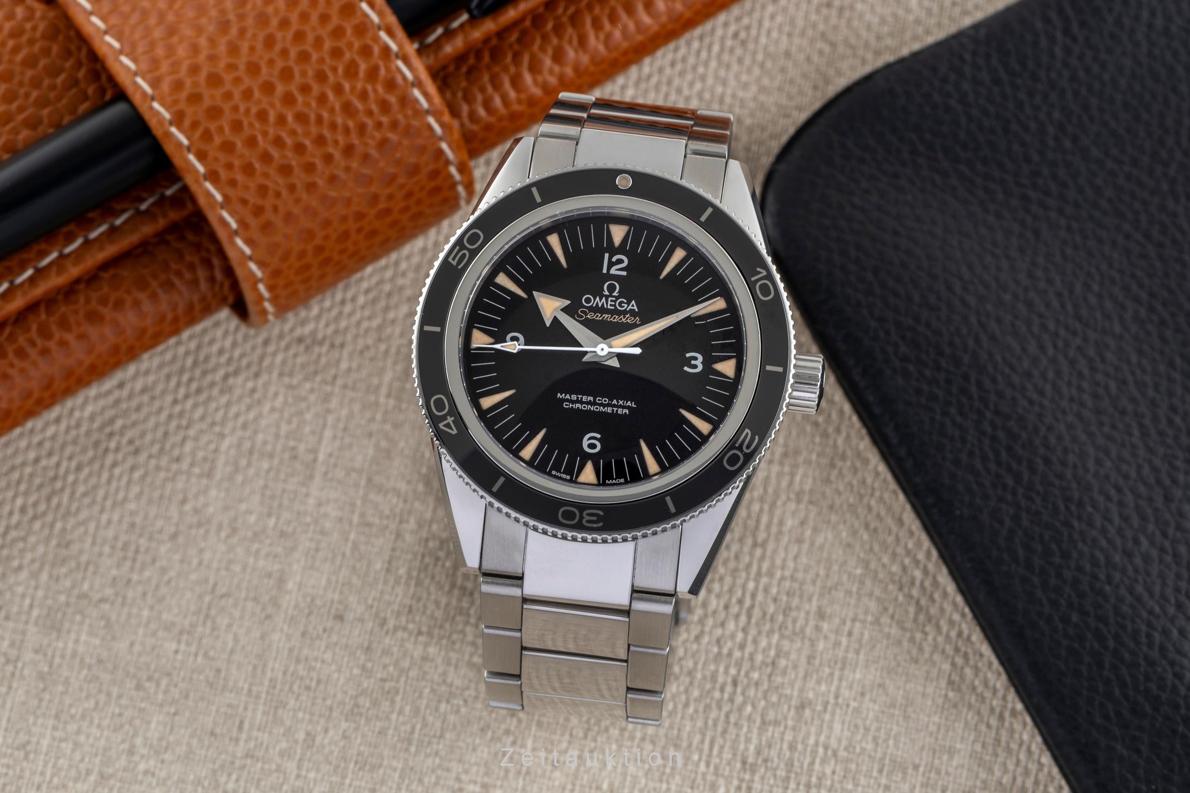 Omega Seamaster steel automatic men's watch 233.30.41.21.01.001 LP: 7700EUR  [2504540]