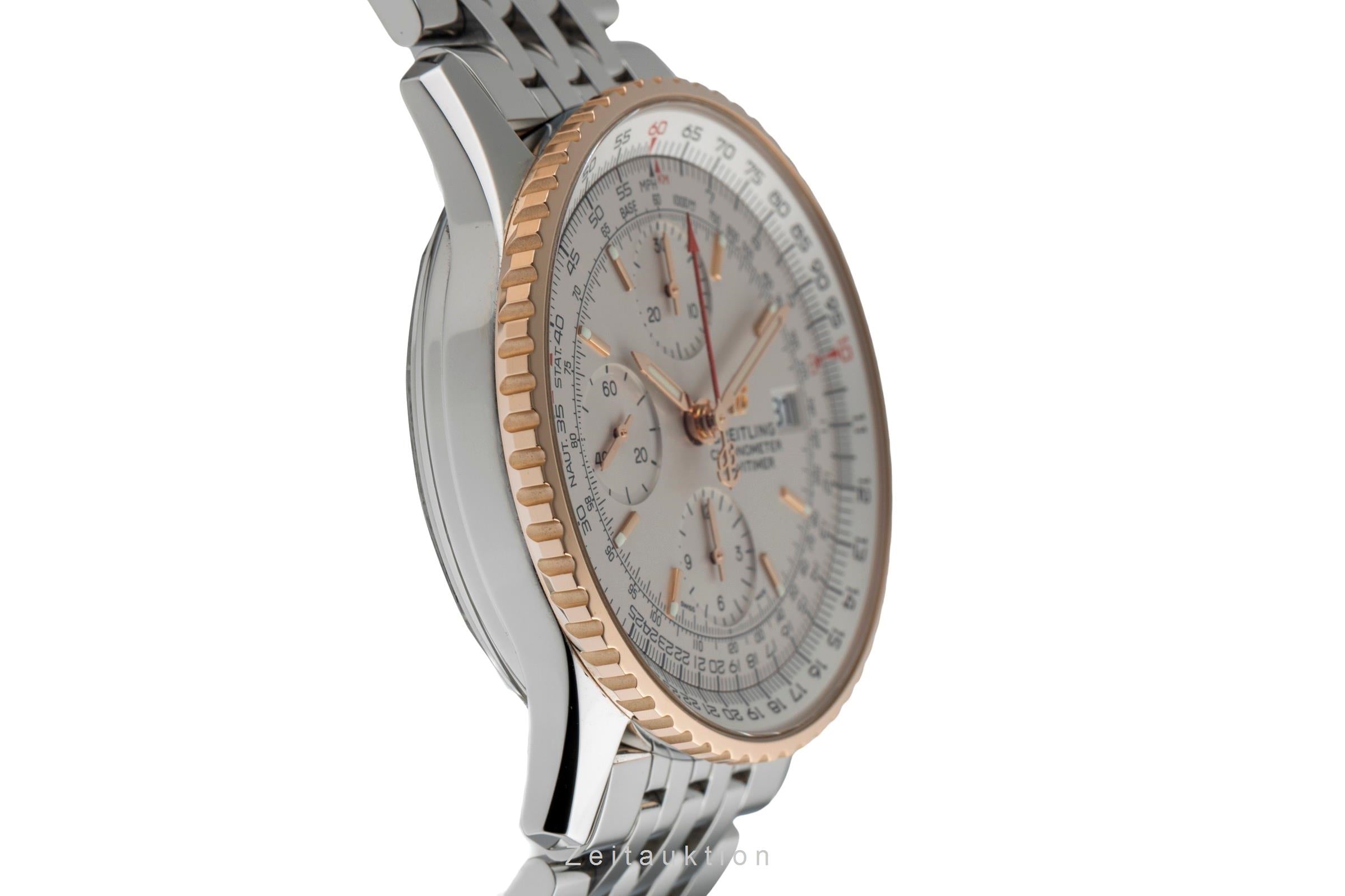 Breitling Navitimer Chronograph Stahl / Gold Automatik Ref. U13324211G1A1 B&P  [2504541]