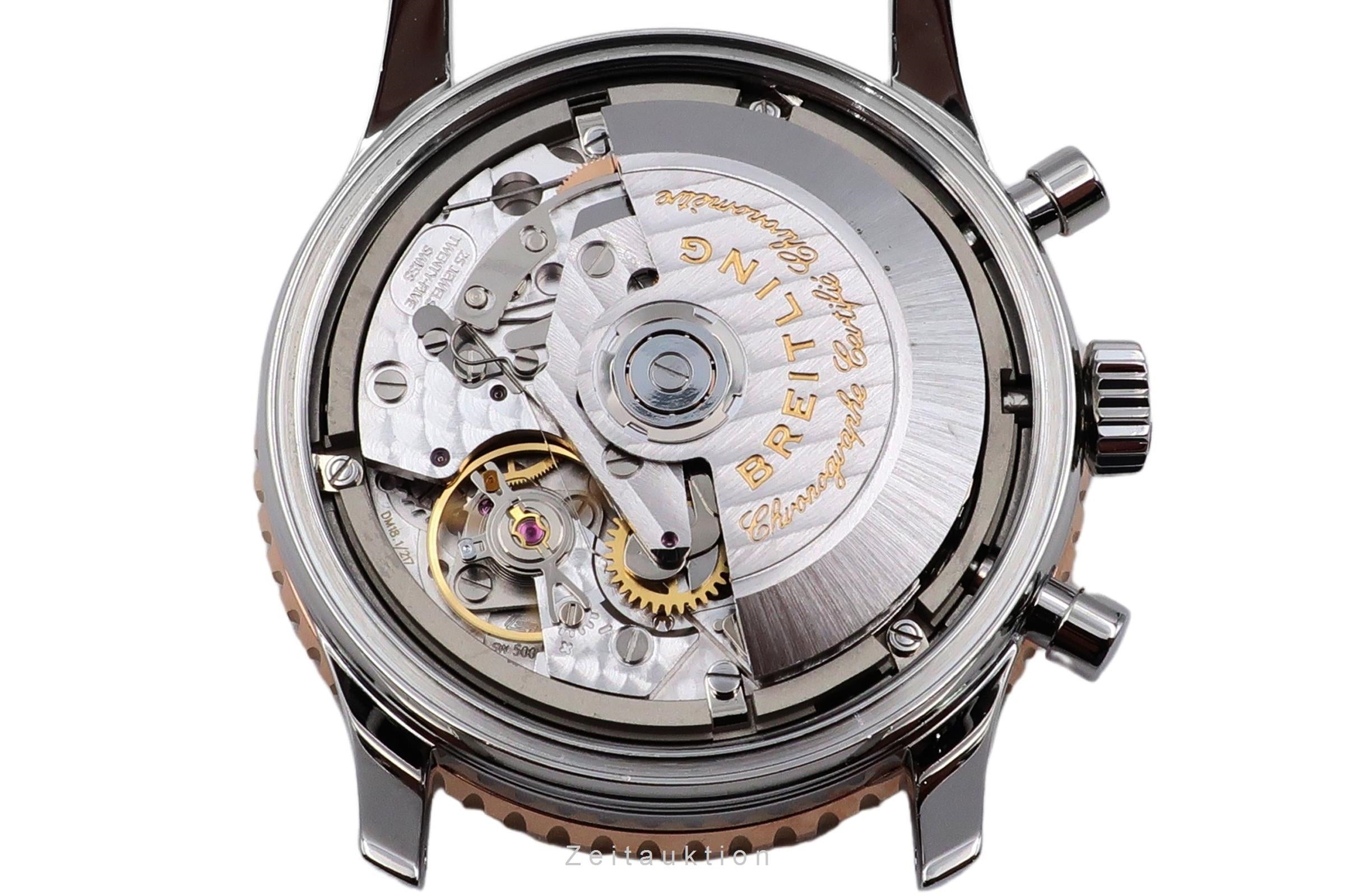 Breitling Navitimer Chronograph Stahl / Gold Automatik Ref. U13324211G1A1 B&P  [2504541]