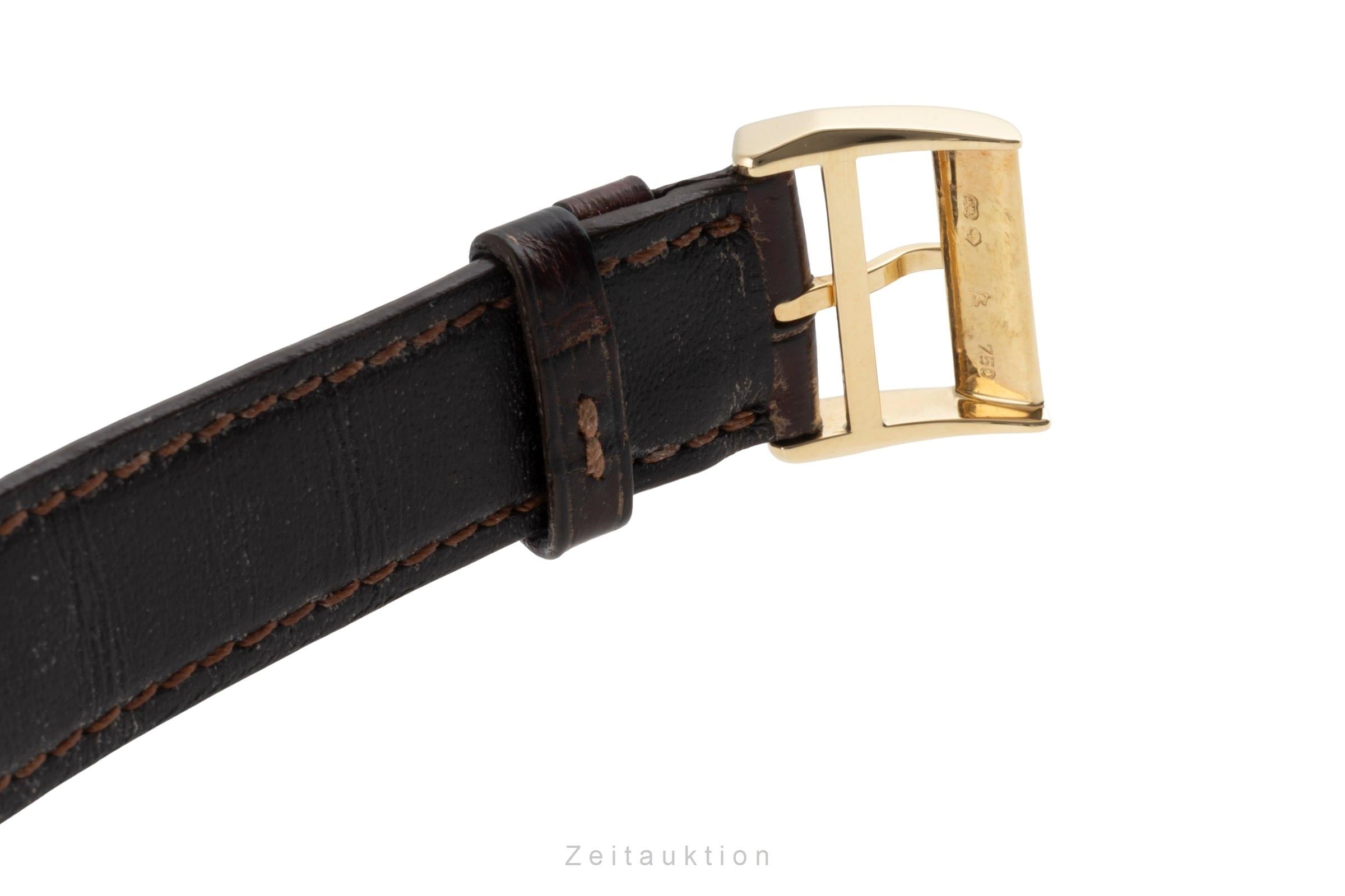 A. Lange & Söhne Saxonia Großdatum 18K Gold Handaufzug 105.021 B&P 1999   [2504542]